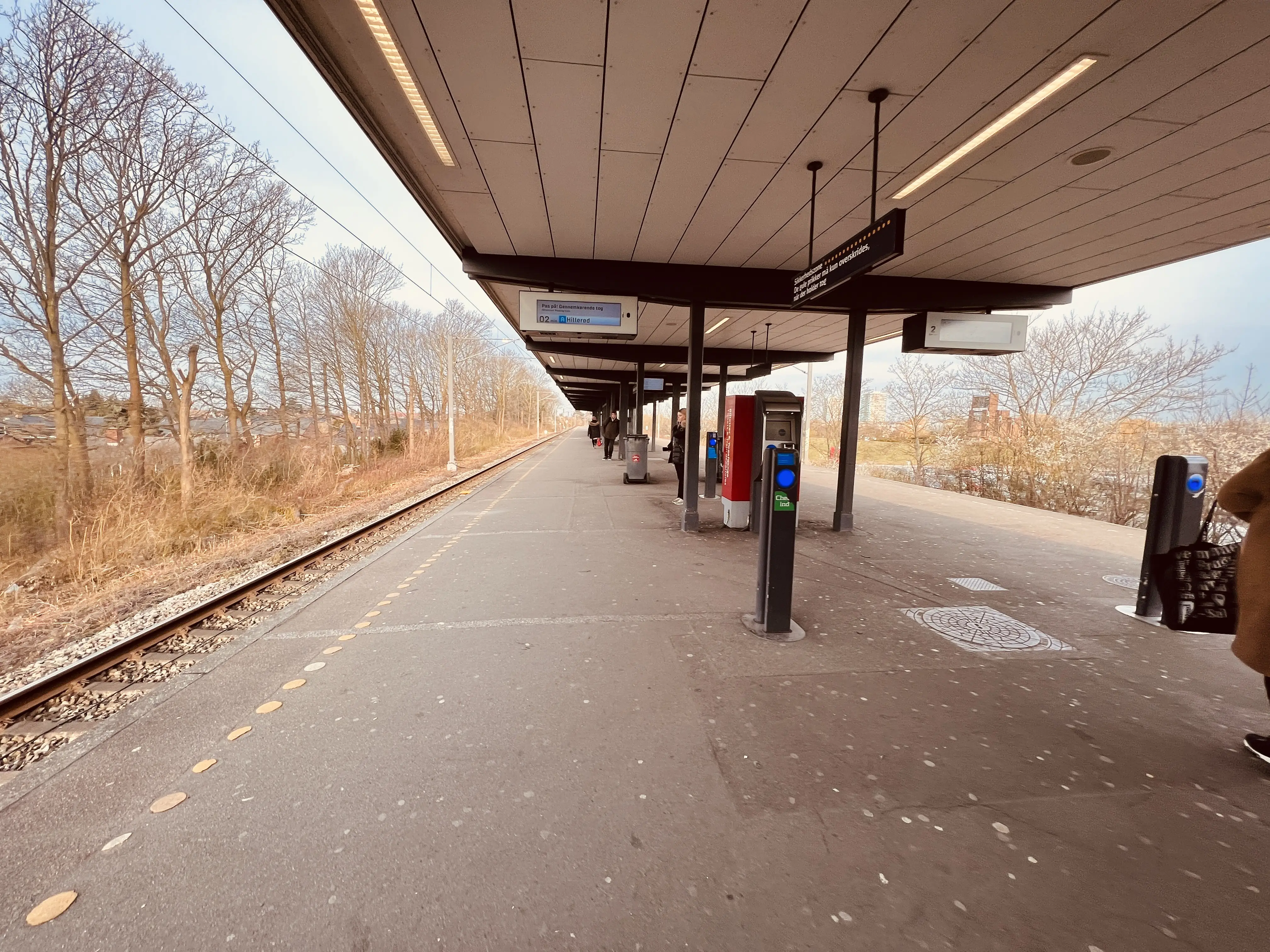Billede af Brøndby Strand S-togstrinbræt. Billede af Brøndby Strand S-togstrinbræt.