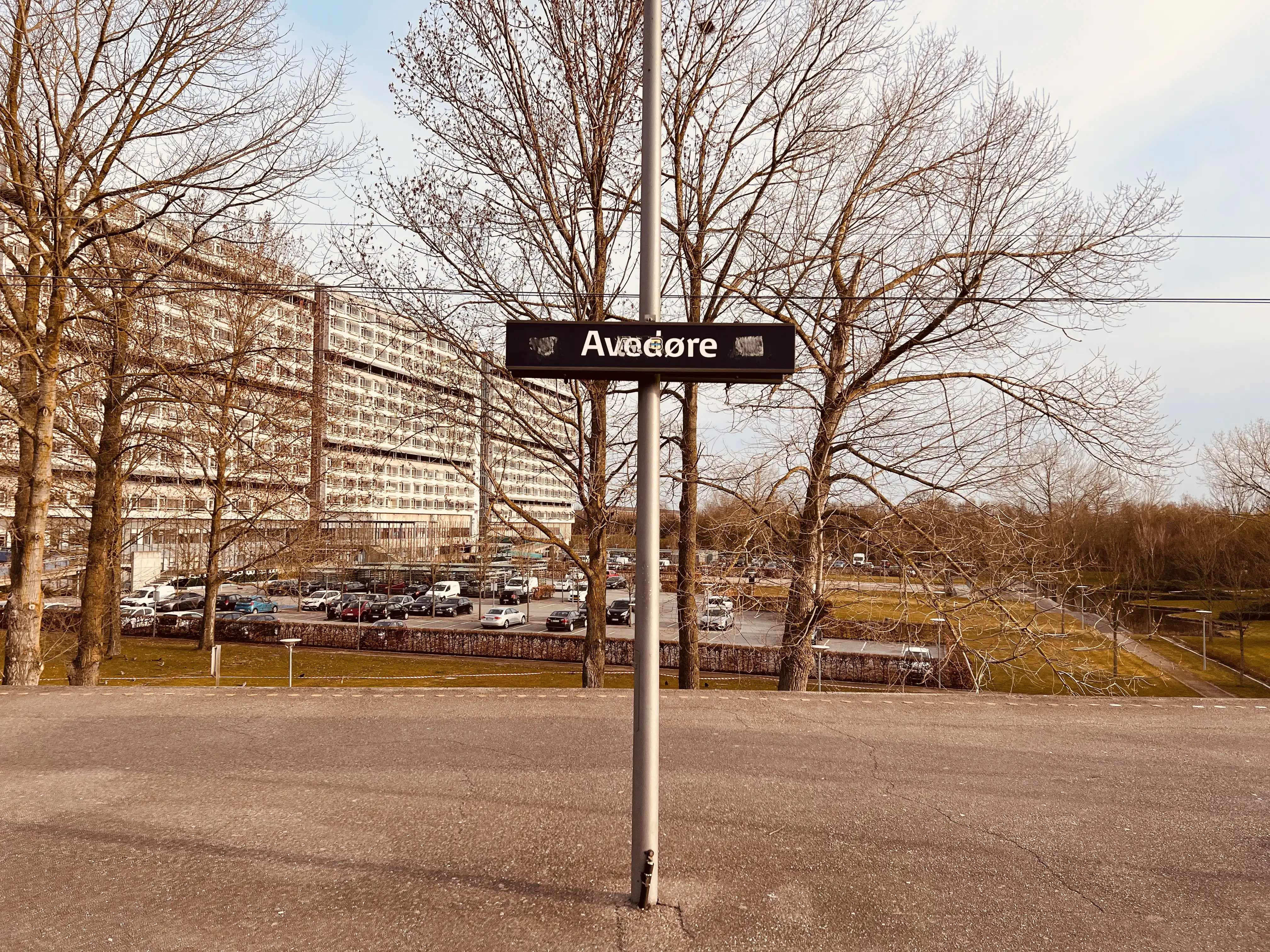 Billede af Avedøre S-togstrinbræt. Billede af Avedøre S-togstrinbræt.