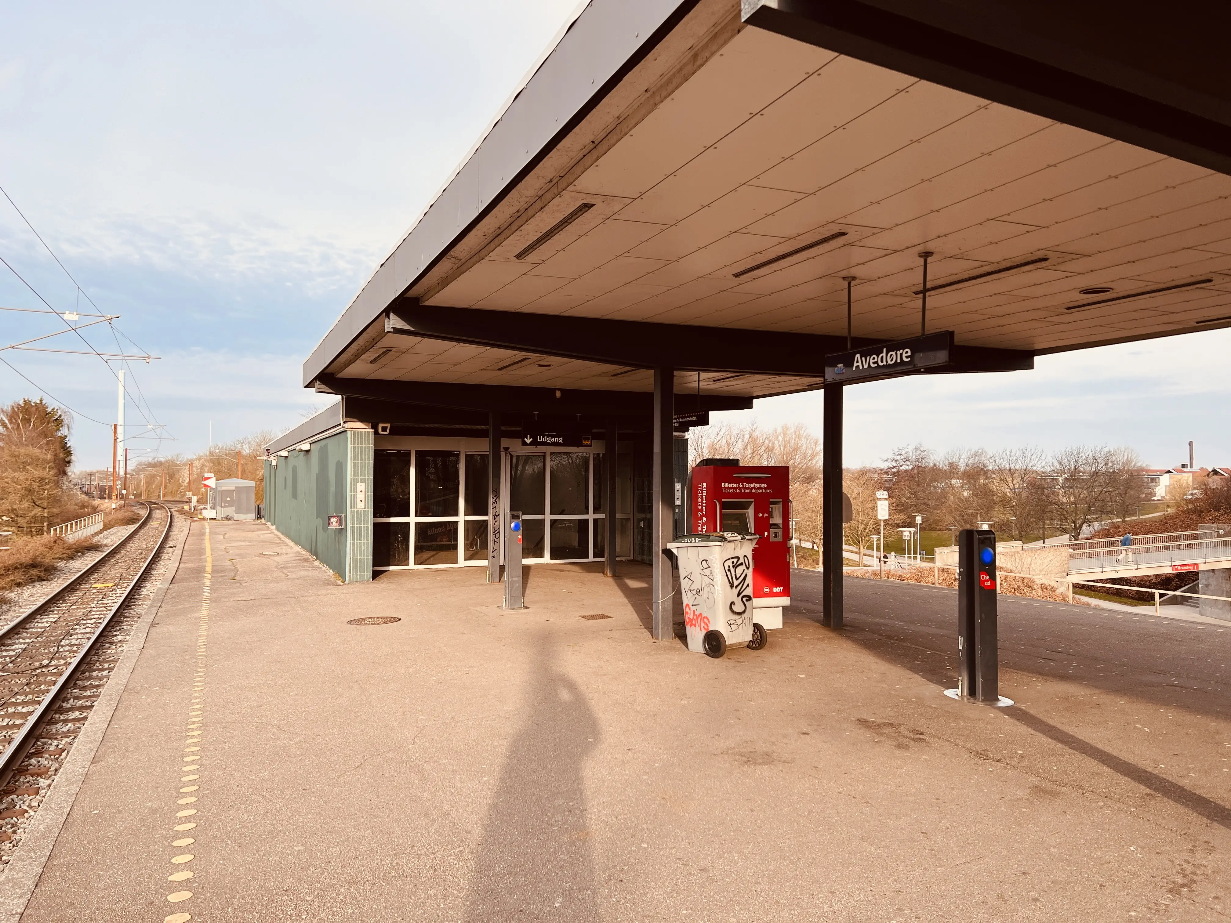 Billede af Avedøre S-togstrinbræt. Billede af Avedøre S-togstrinbræt.