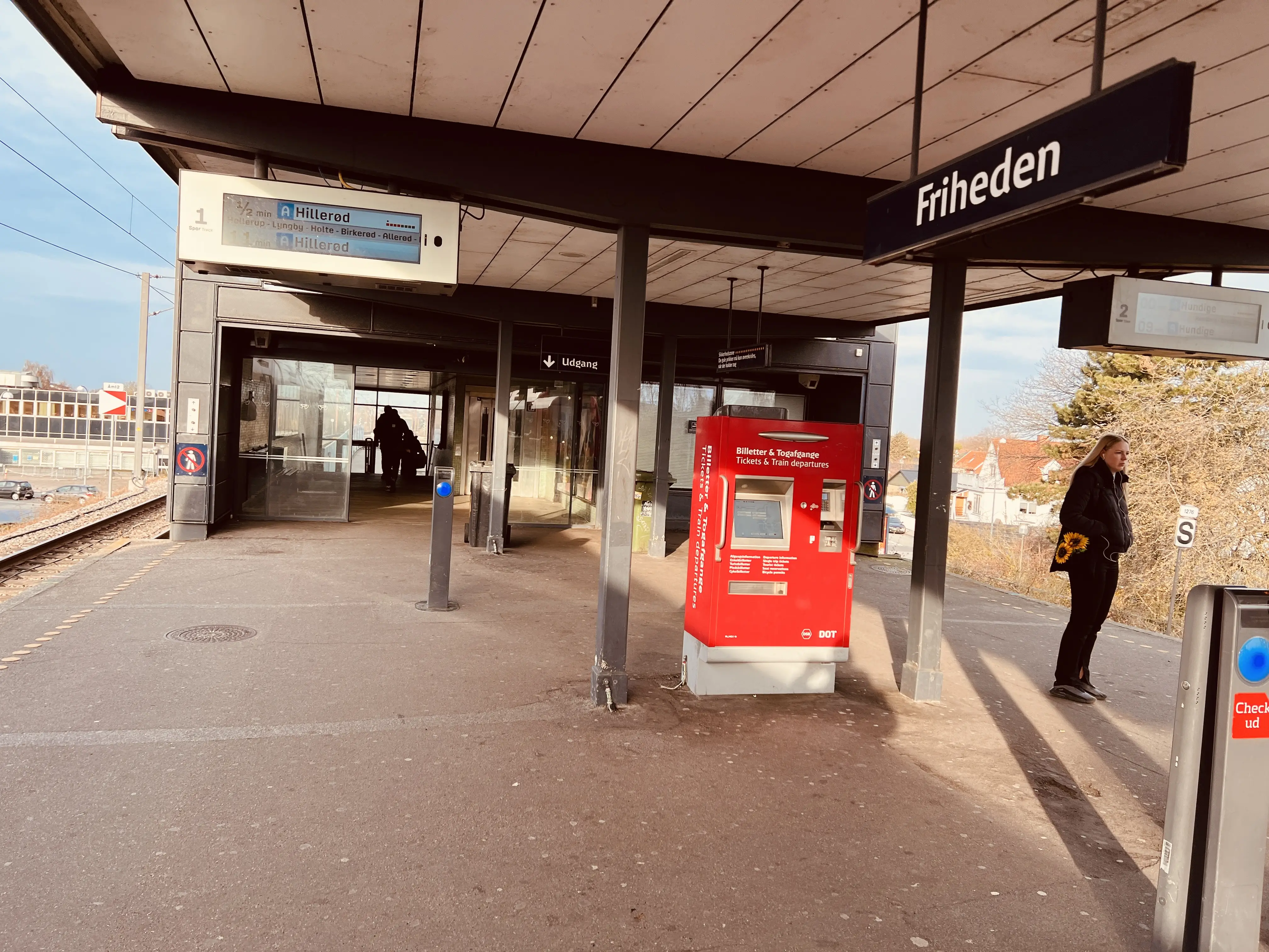 Billede af Friheden S-togstrinbræt.