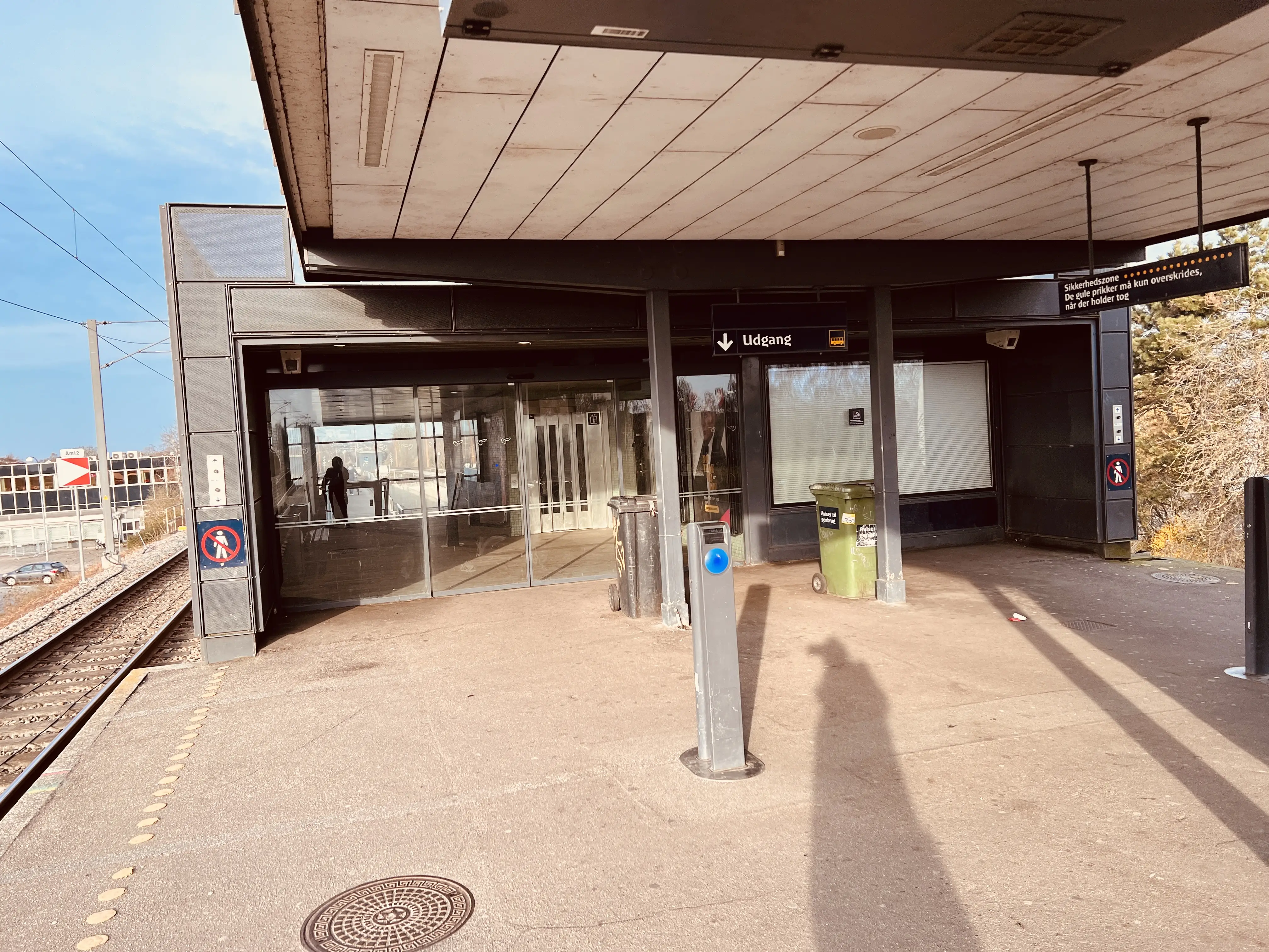 Billede af Friheden S-togstrinbræt.