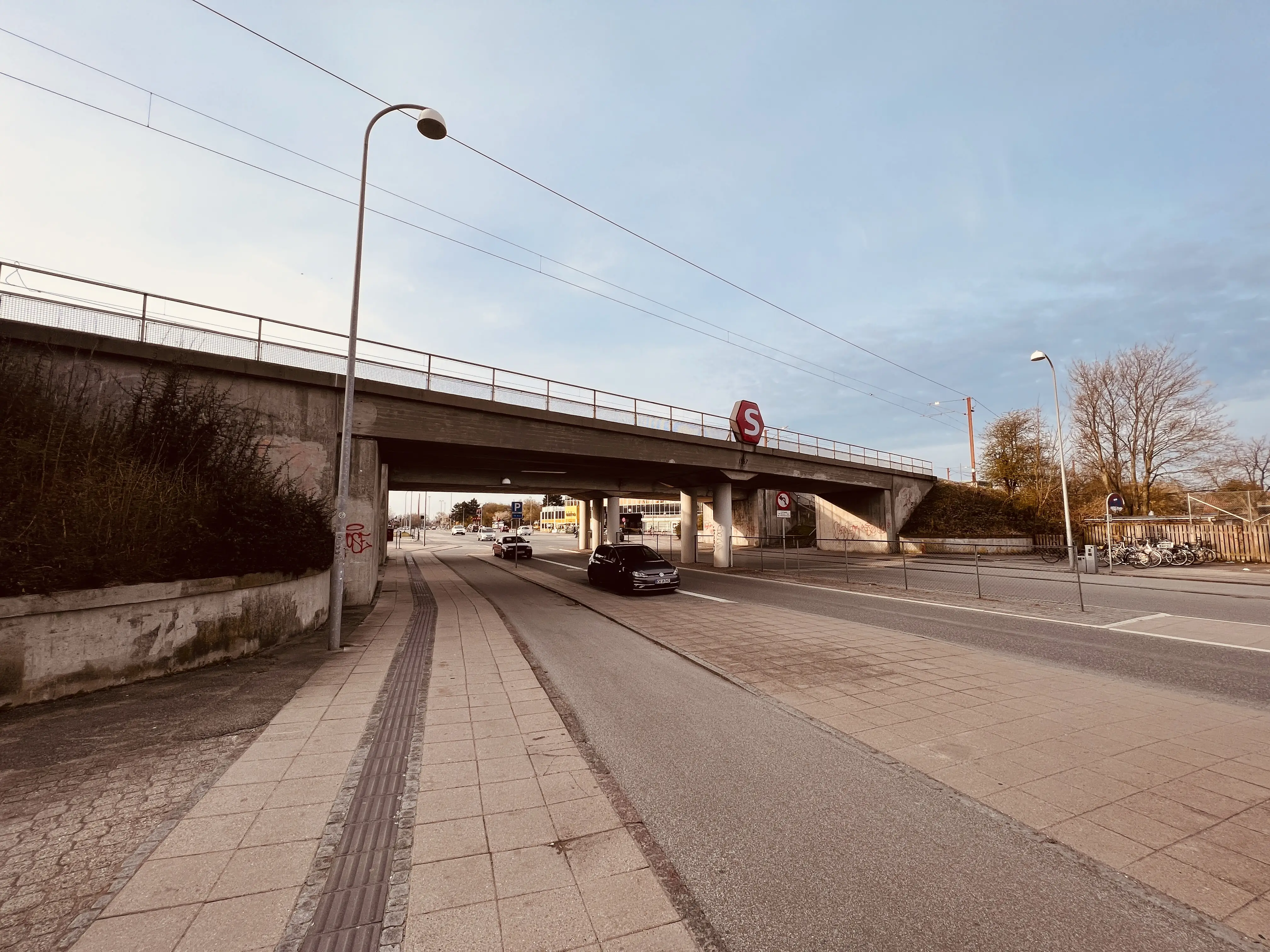 Billede af Friheden S-togstrinbræt.