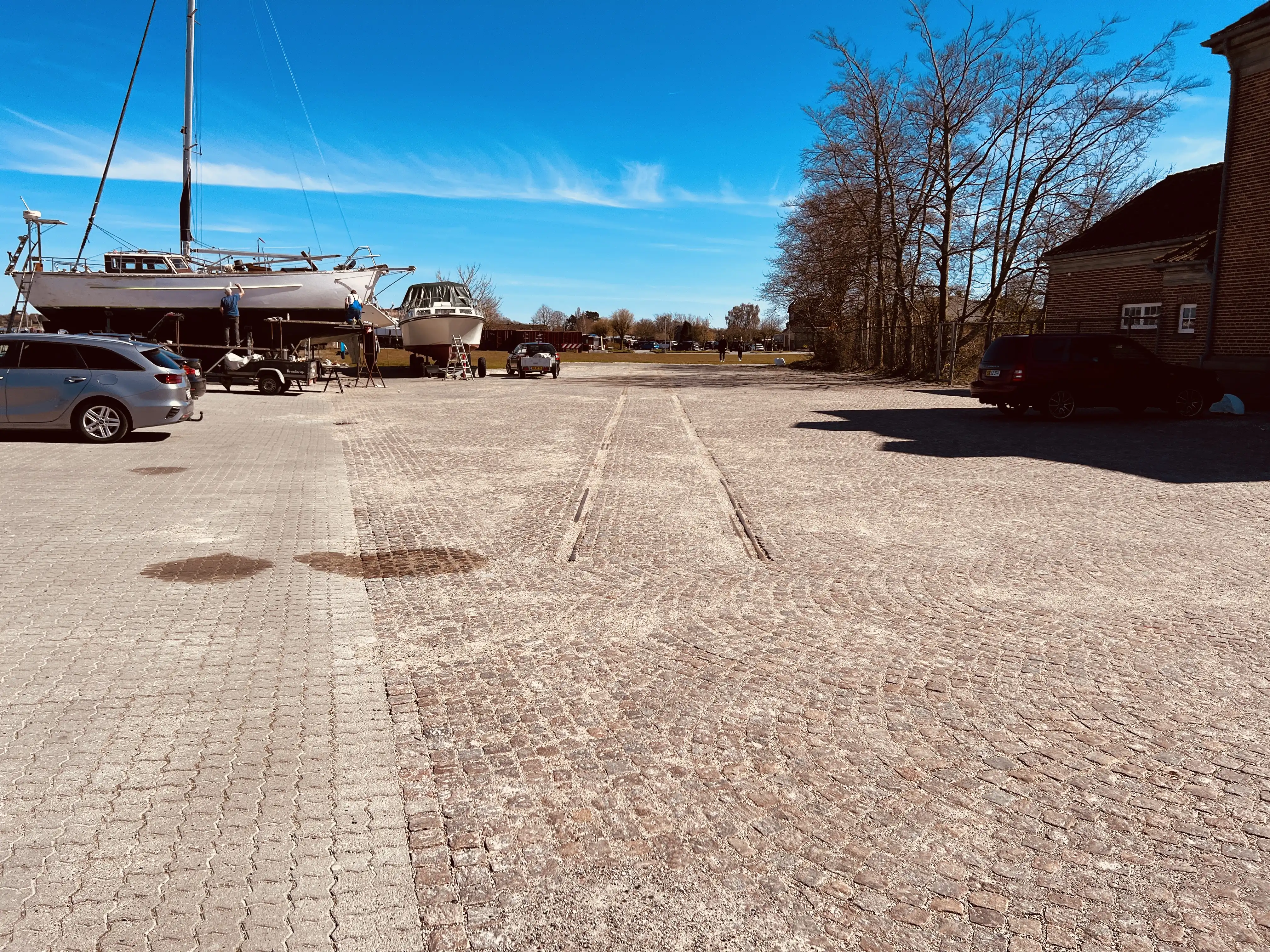 Billede af sporrester ud for Stubbekøbing Station. Billede af sporrester ud for Stubbekøbing Station.