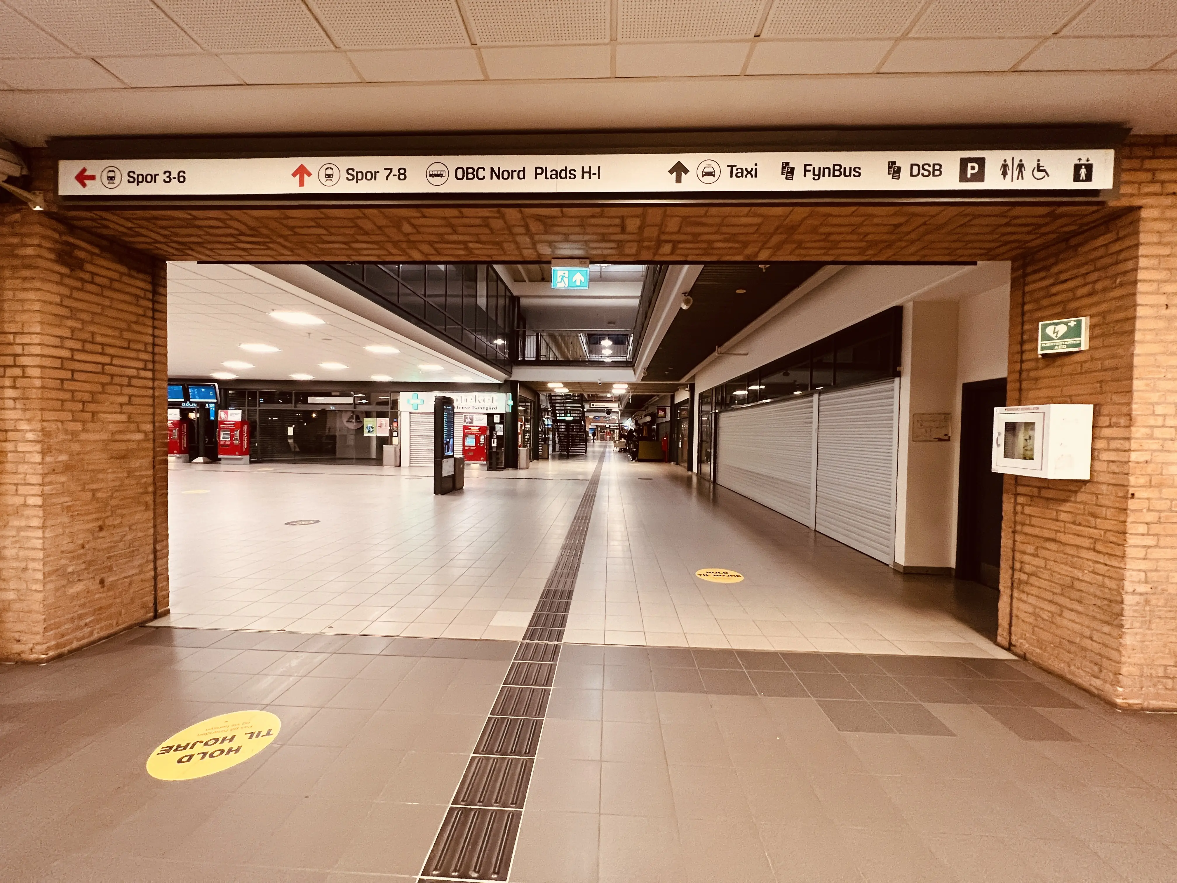 Billede af Odense Banegård Center. Billede af Odense Banegård Center.