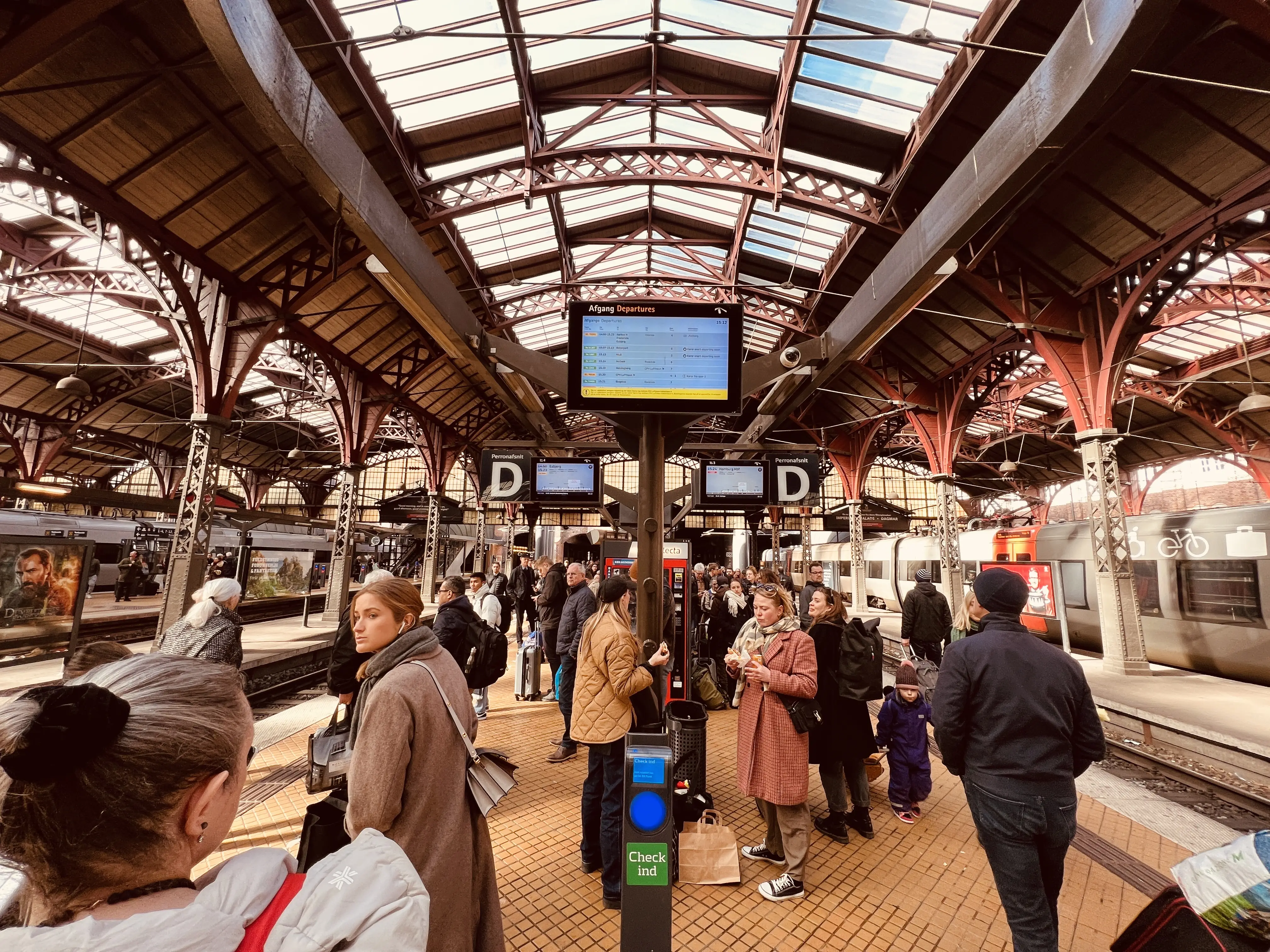 Billede af København Hovedbanegård. Billede af København Hovedbanegård.