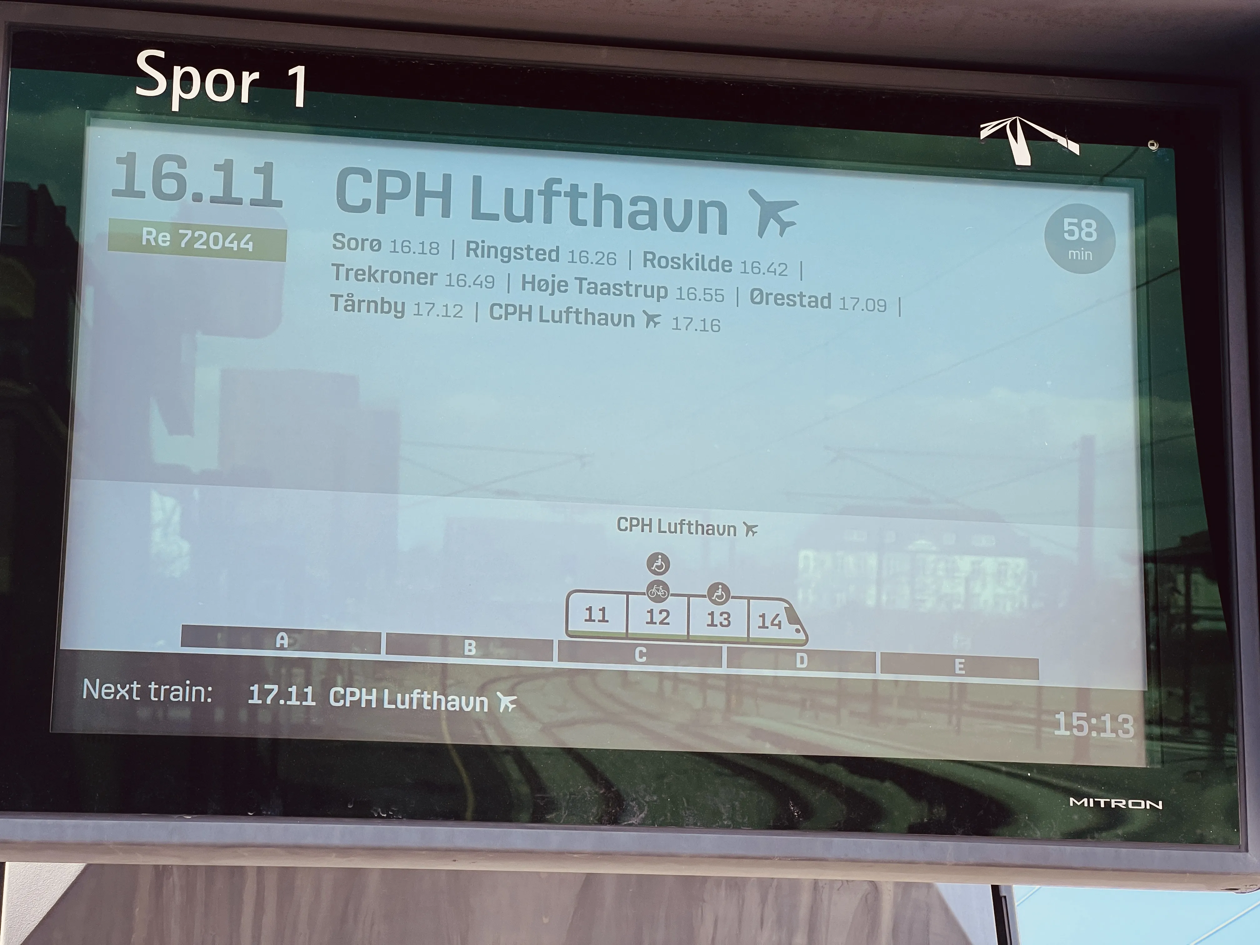 Billede af Slagelse Station.