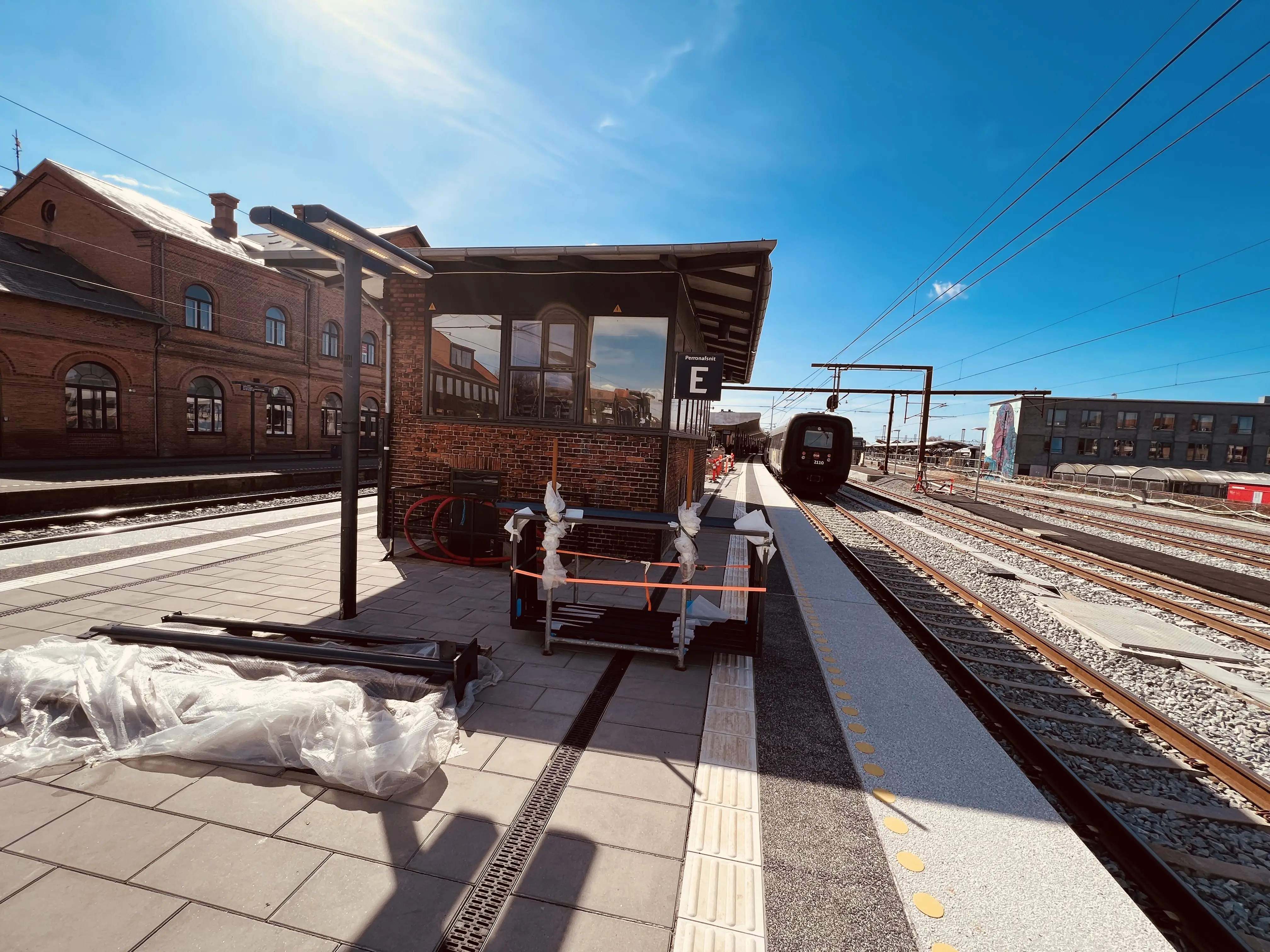 Billede af Slagelse Stations kommandopost.