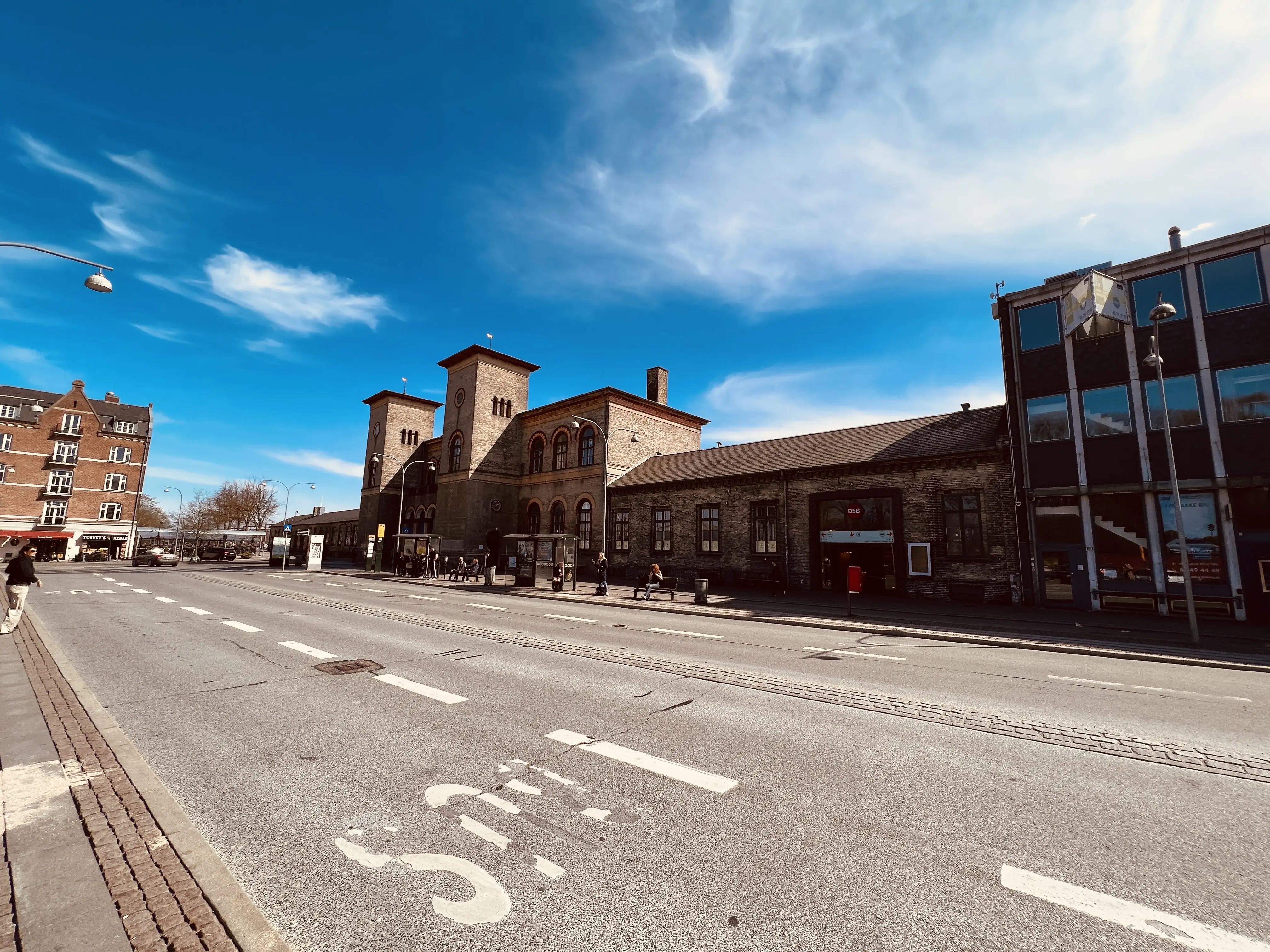 Billede af Roskilde Station.