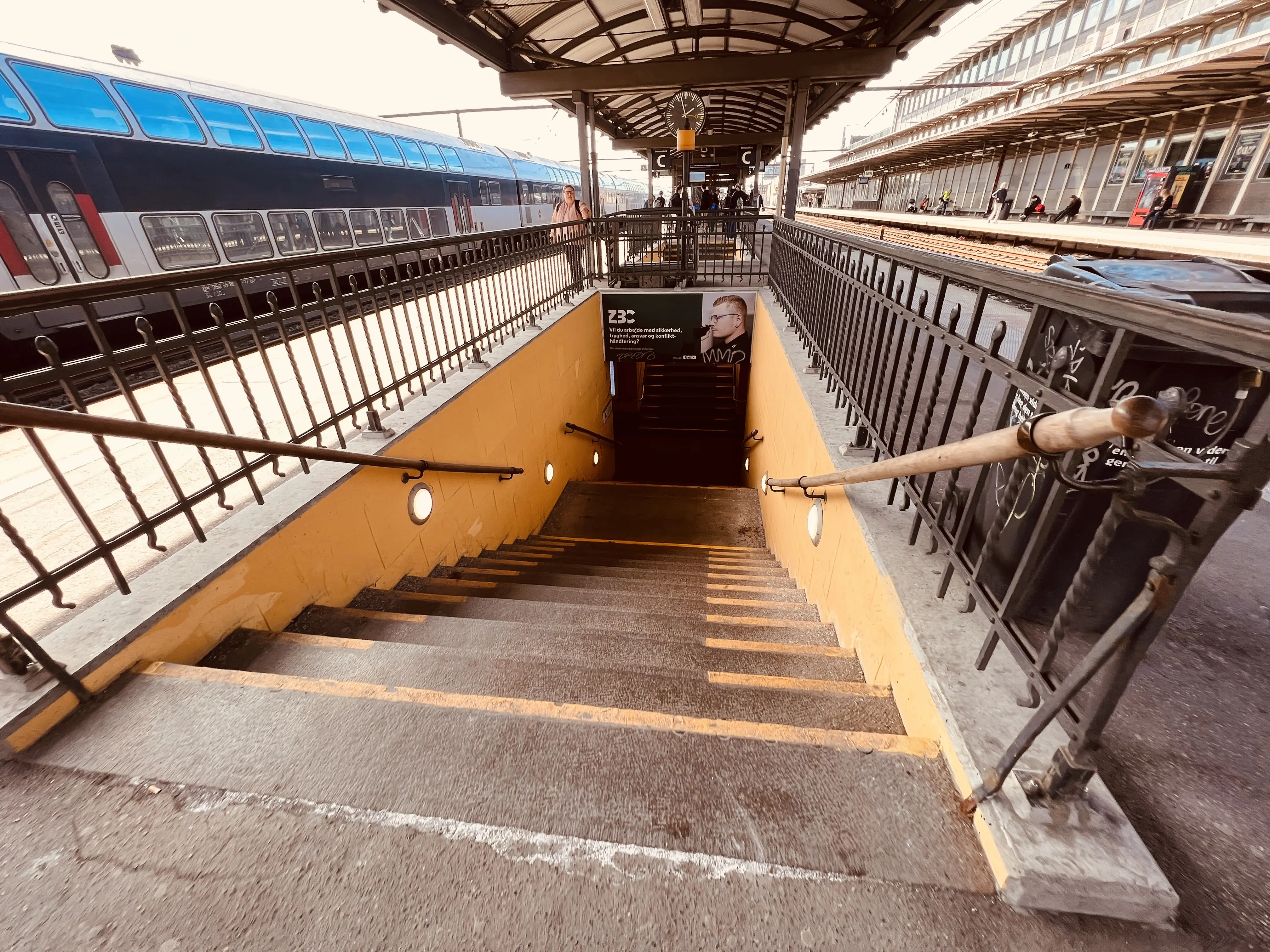 Billede af Roskilde Station.