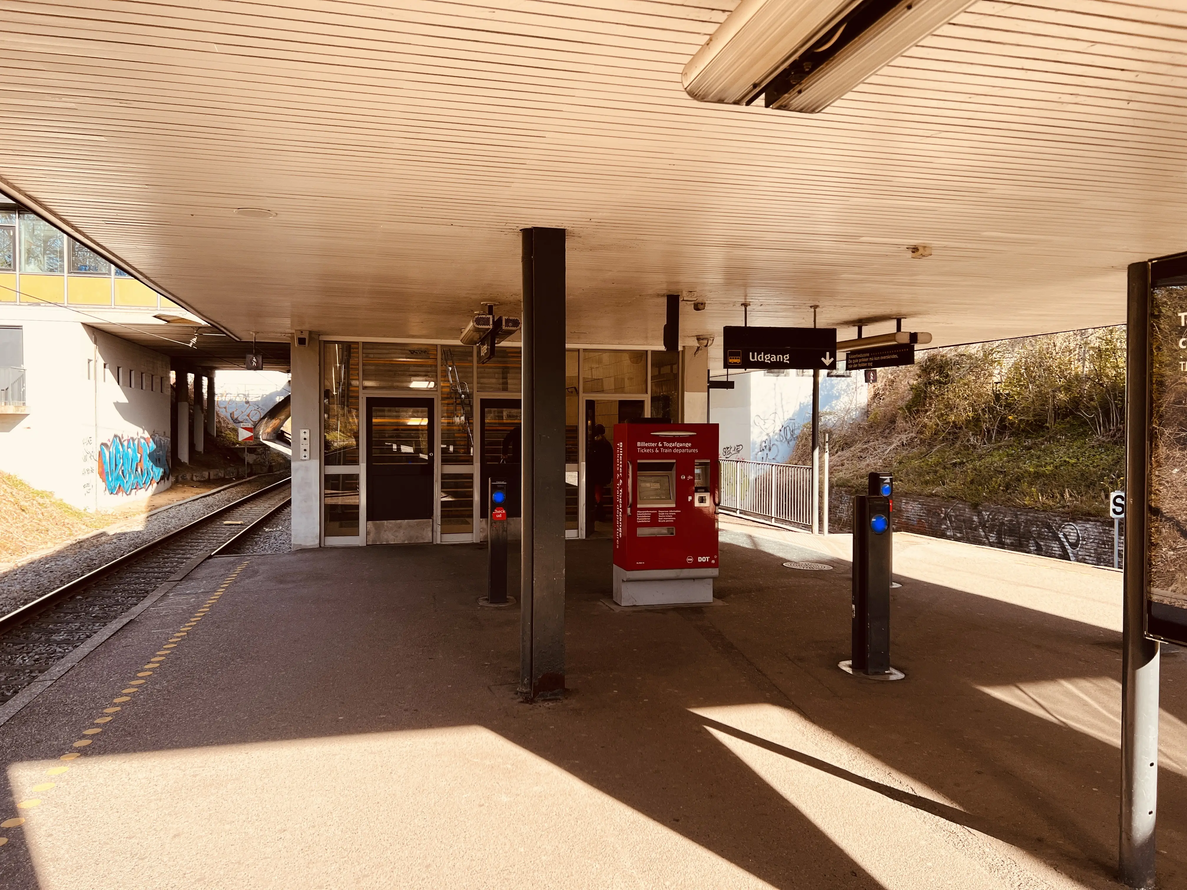 Billede af Vangede S-togstrinbræt.