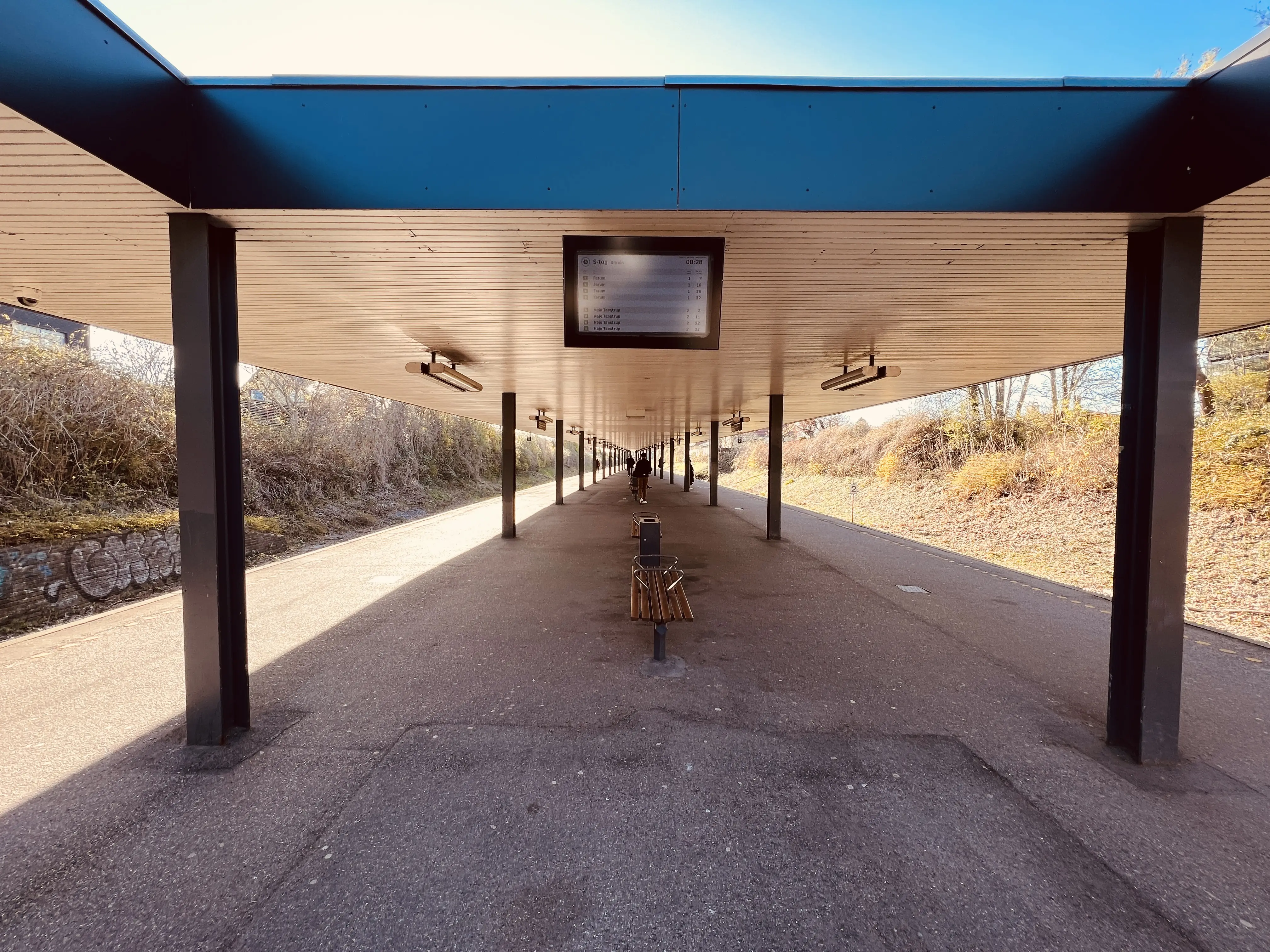 Billede af Vangede S-togstrinbræt.