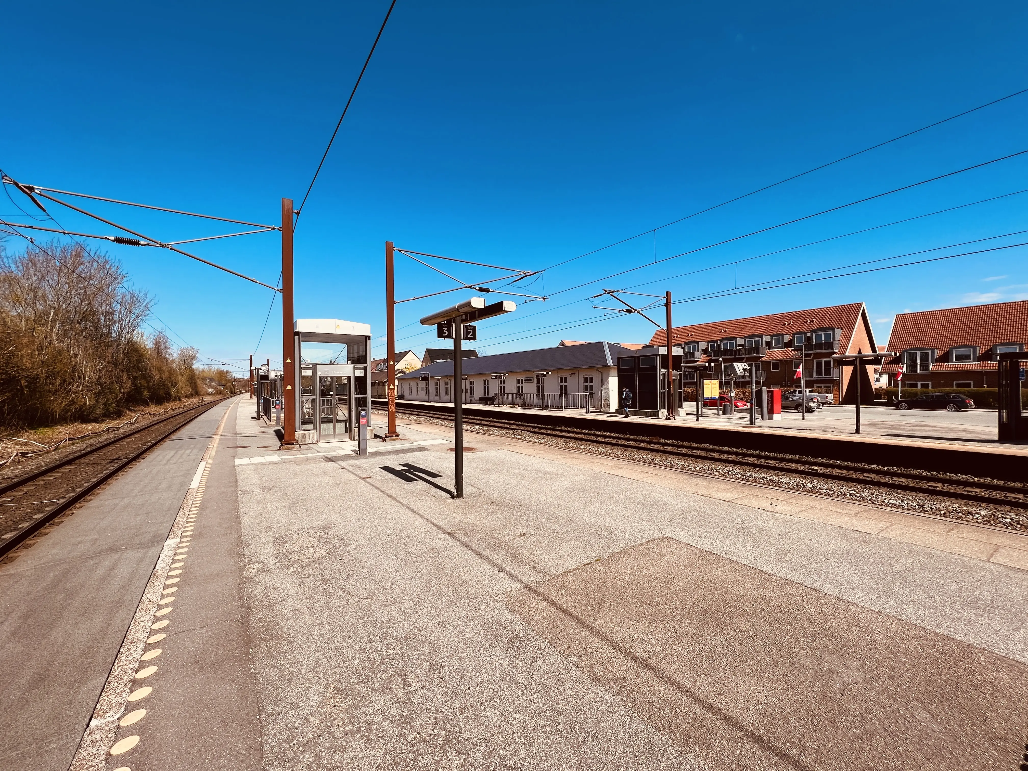 Billede af Borup Stations varehus. Billede af Borup Stations varehus.