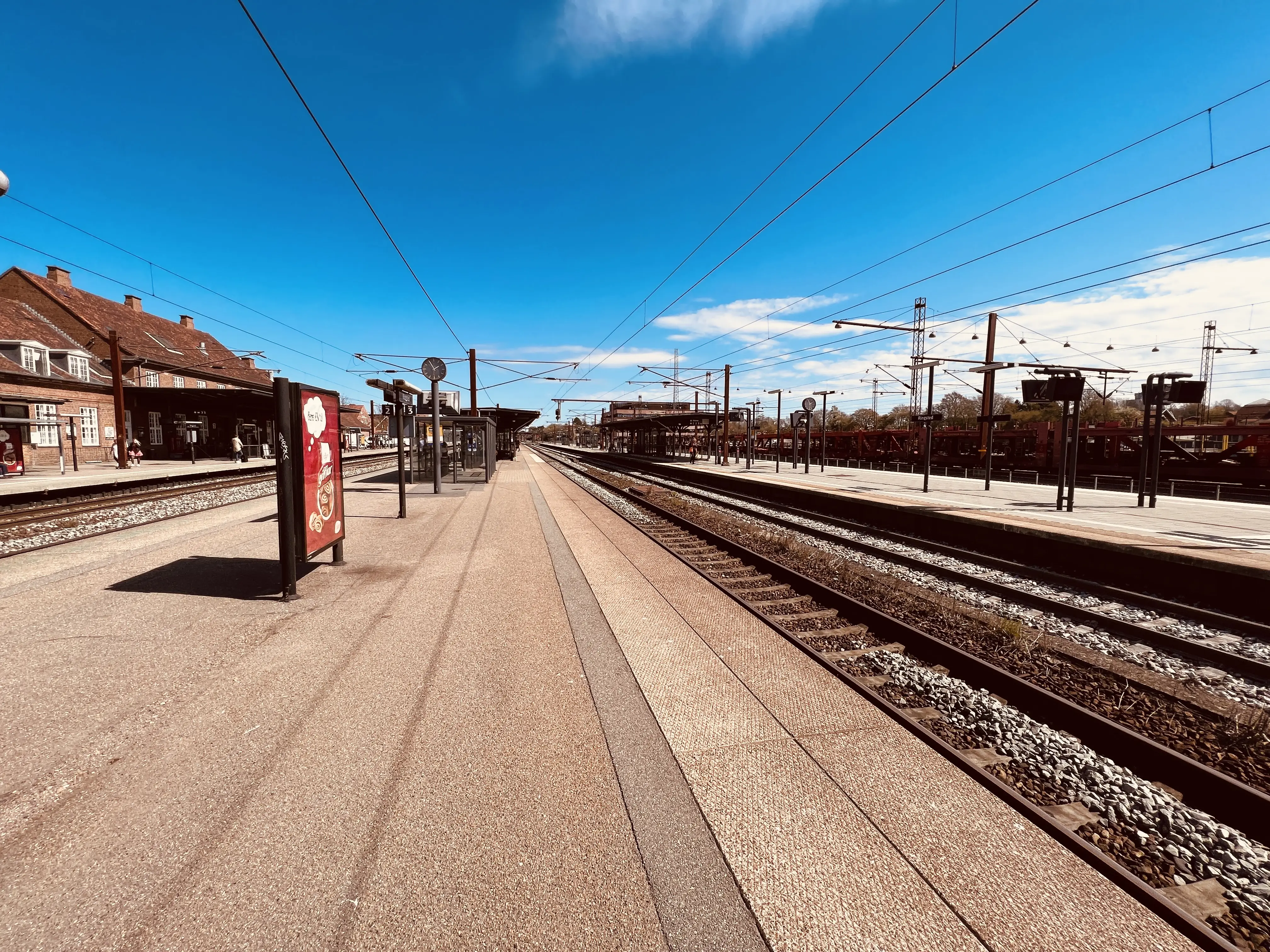 Billede af Ringsted Station.