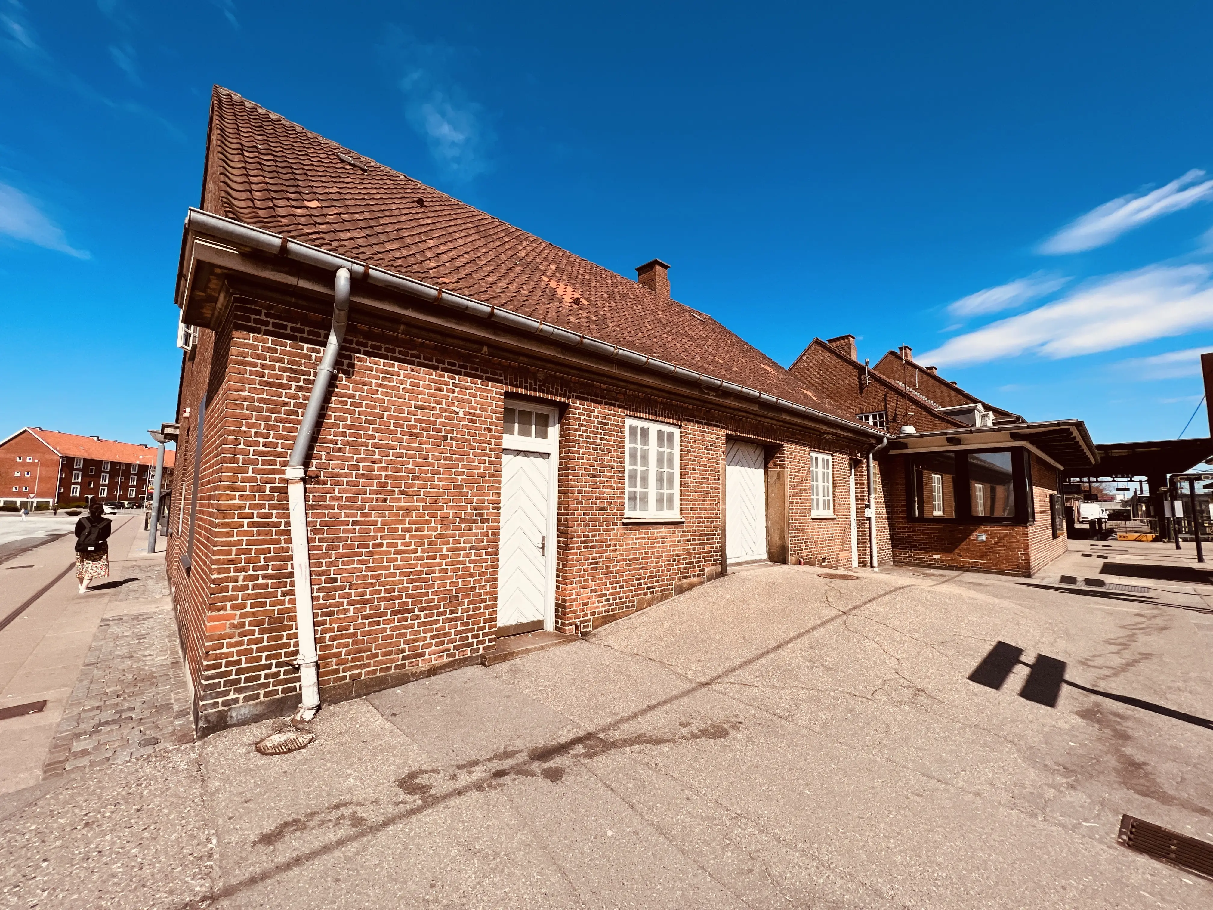 Billede af Ringsted Stations varehus.
