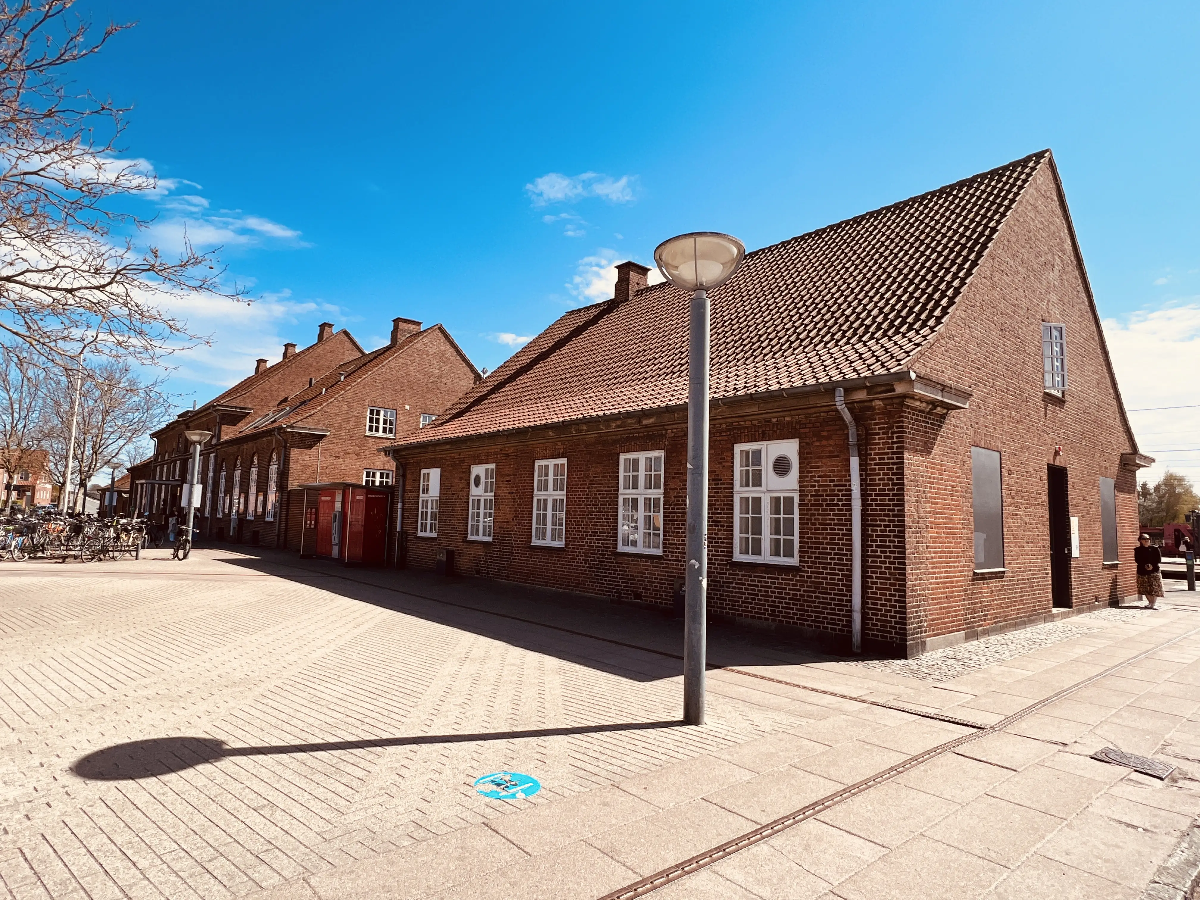Billede af Ringsted Stations varehus.