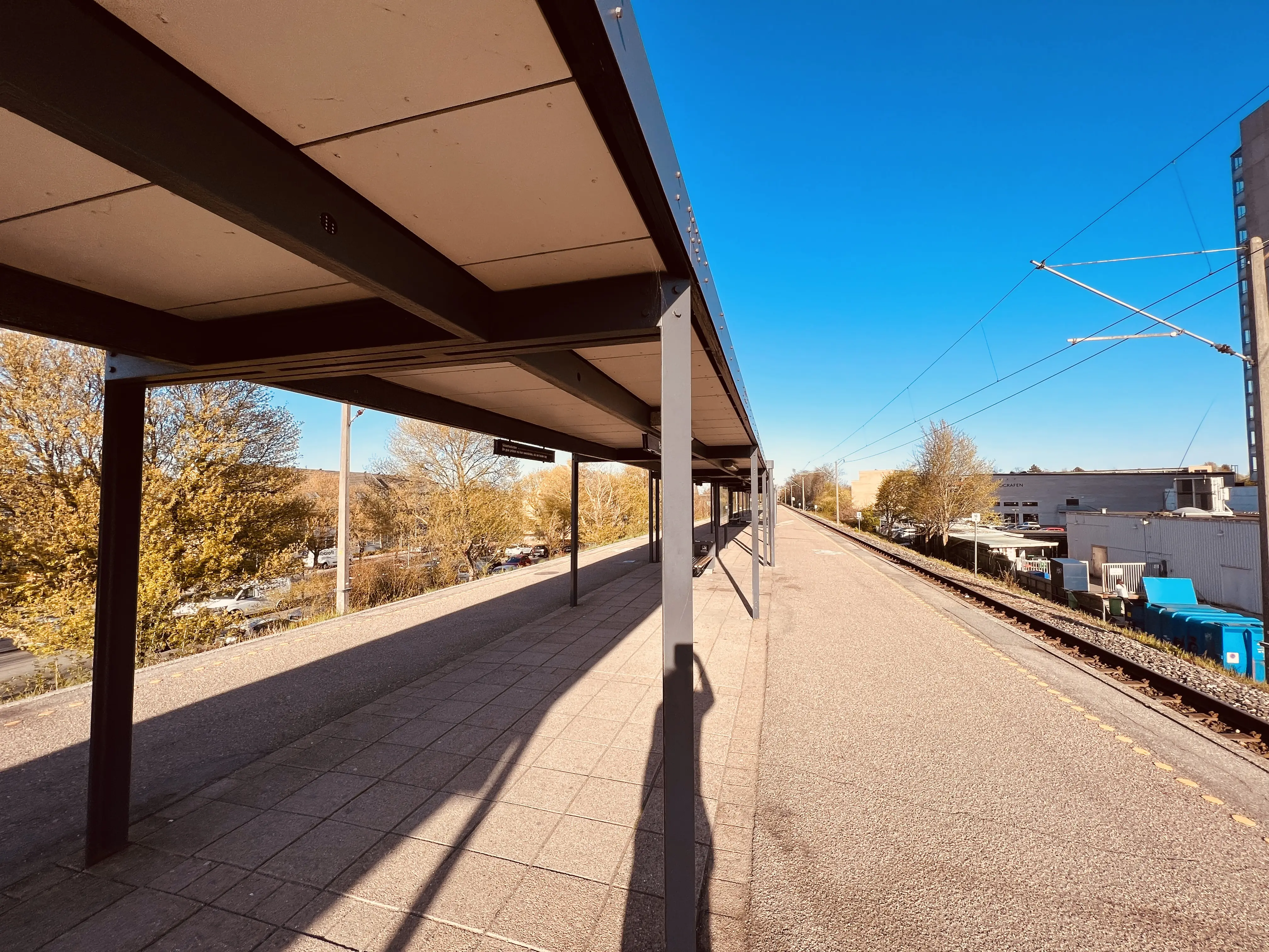 Billede af Bagsværd S-togstrinbræt. Billede af Bagsværd S-togstrinbræt.