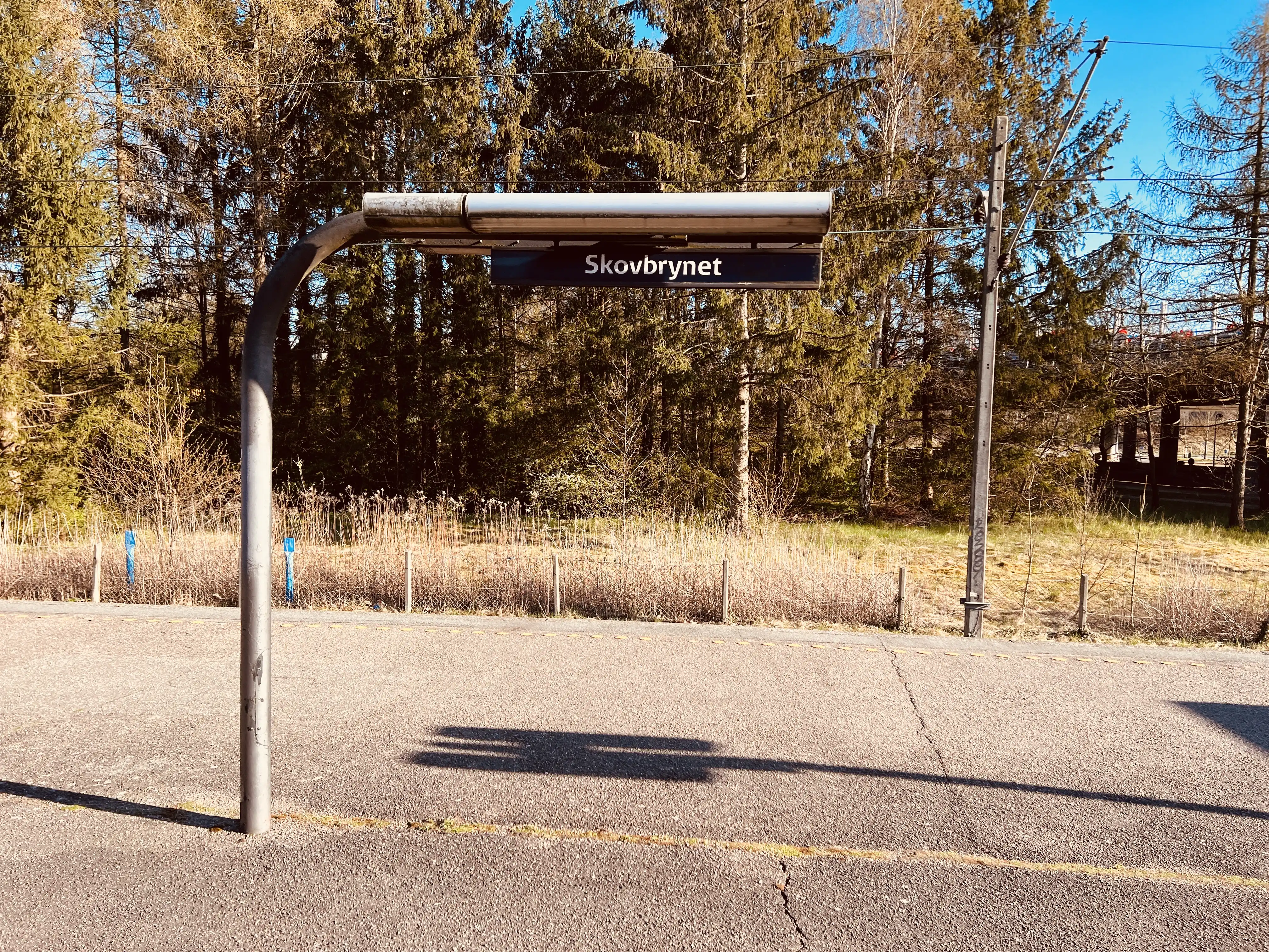 Billede af Skovbrynet S-togstrinbræt.