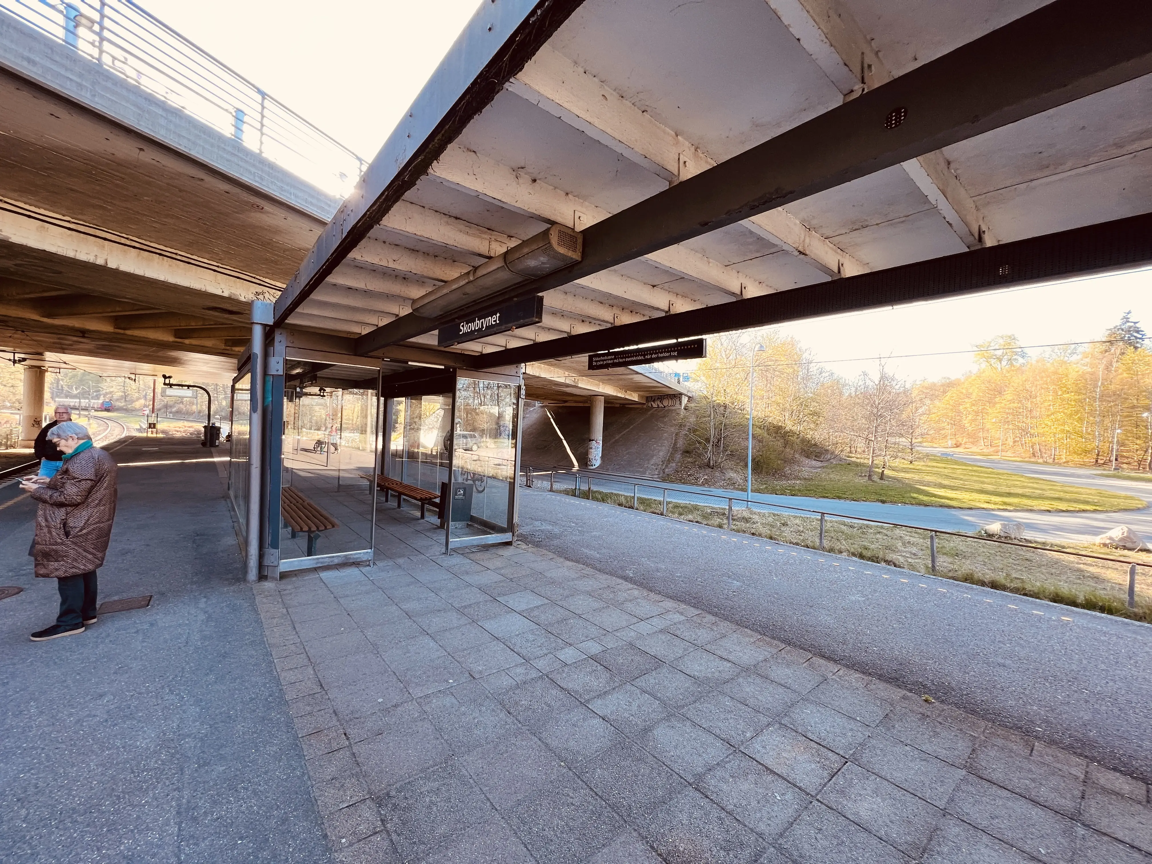 Billede af Skovbrynet S-togstrinbræt.