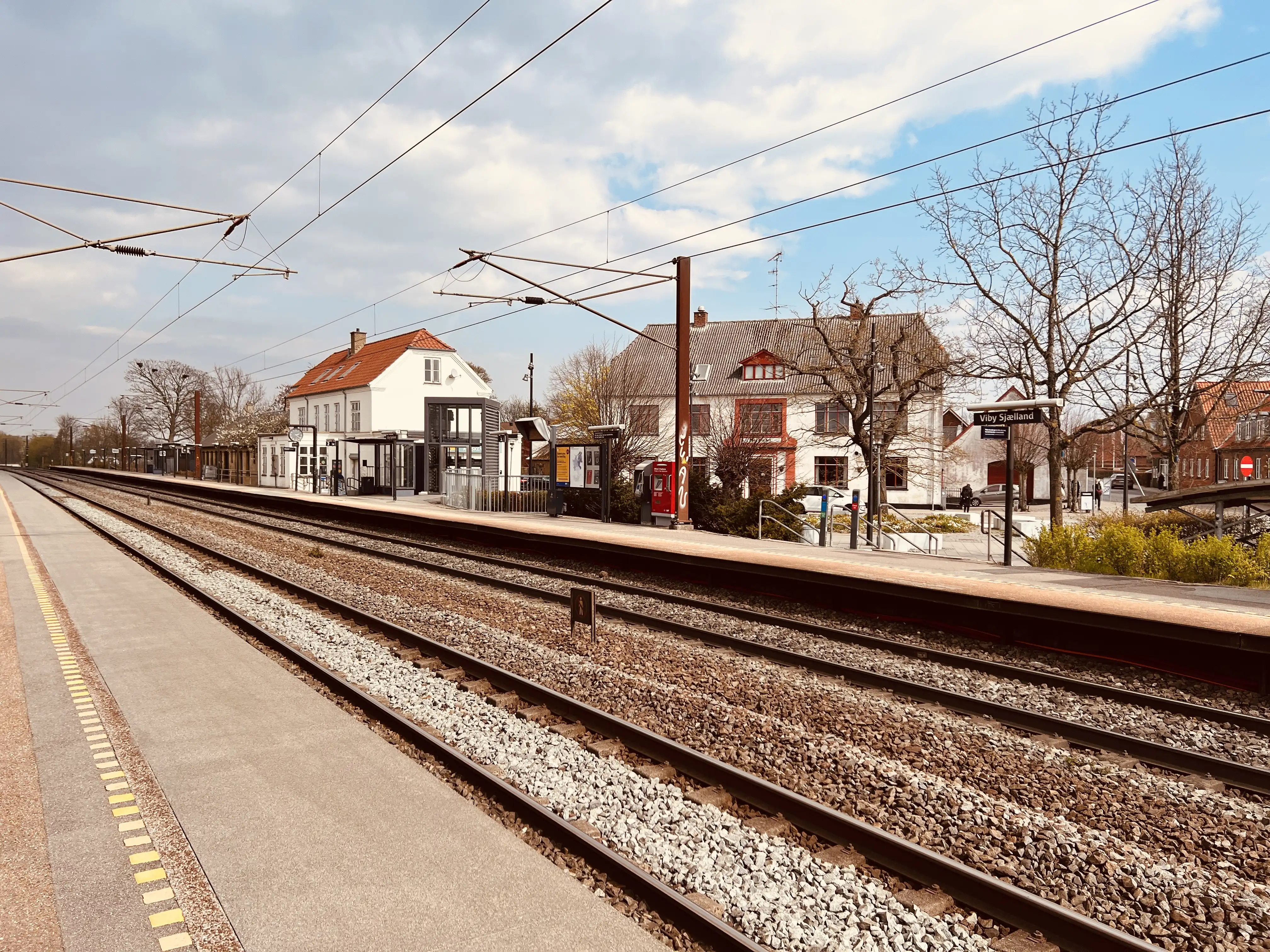 Billede af Viby Sjælland Station.
