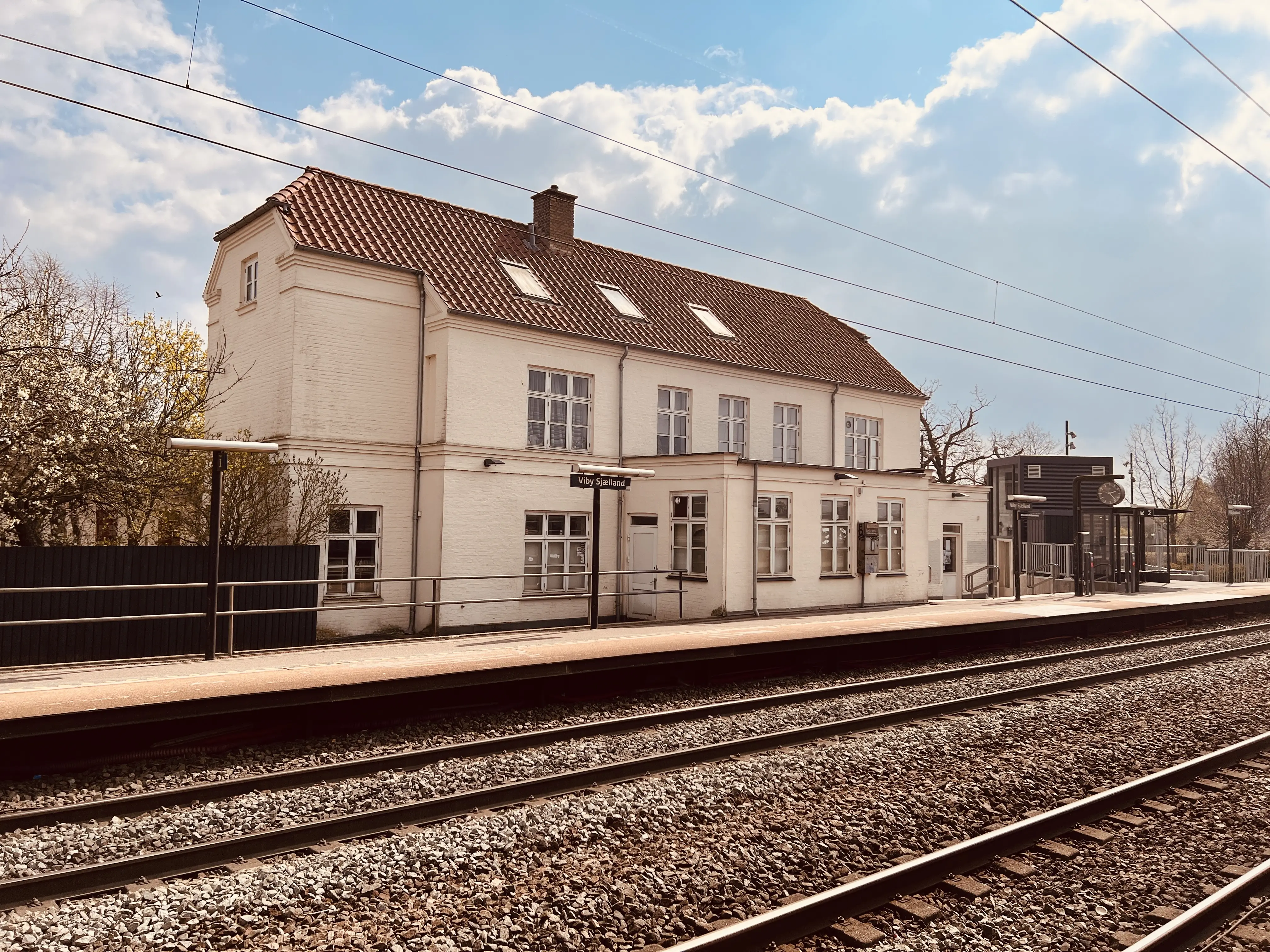 Billede af Viby Sjælland Station.