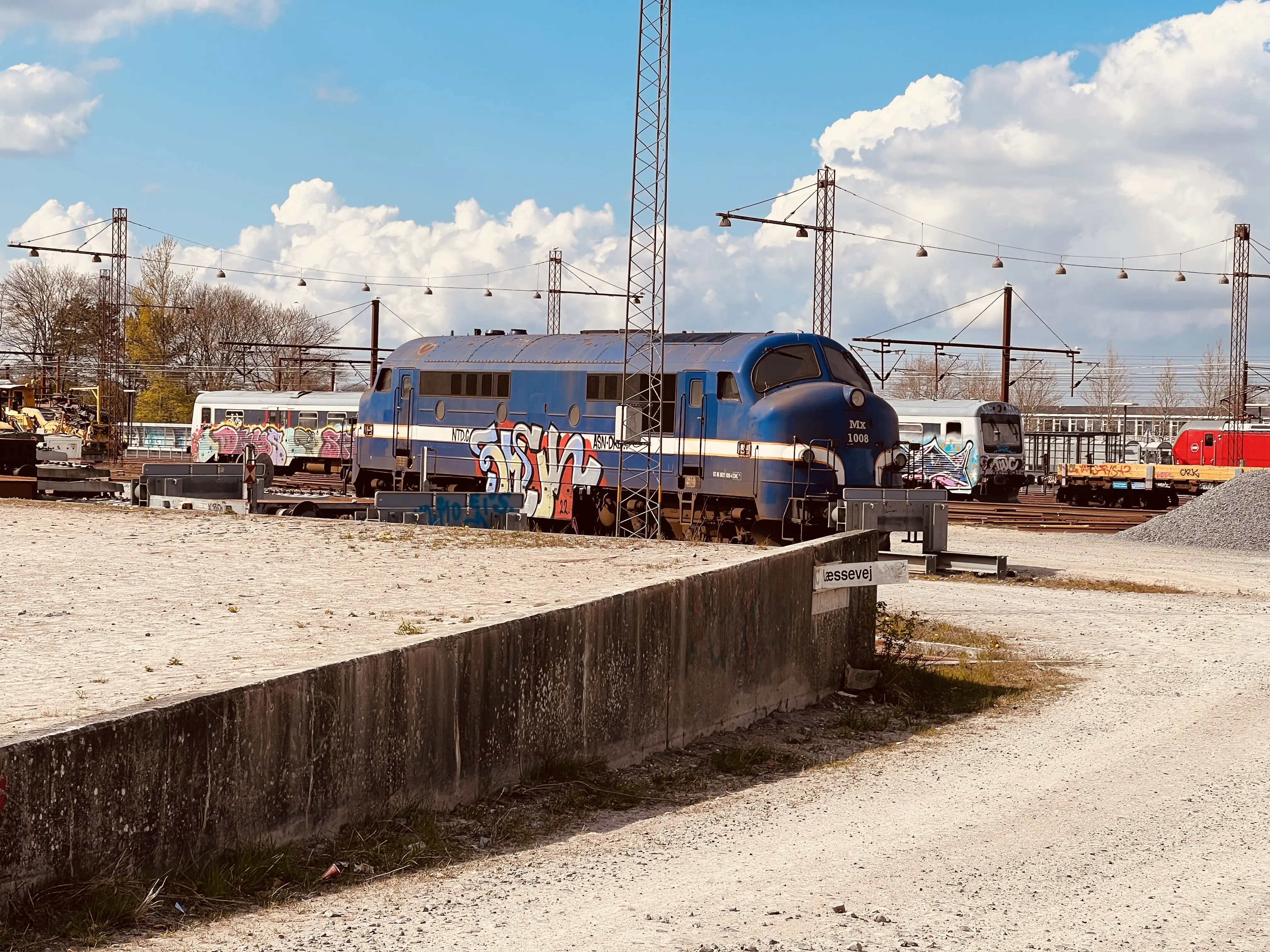 Billede af Ringsted Stations læsserampe.