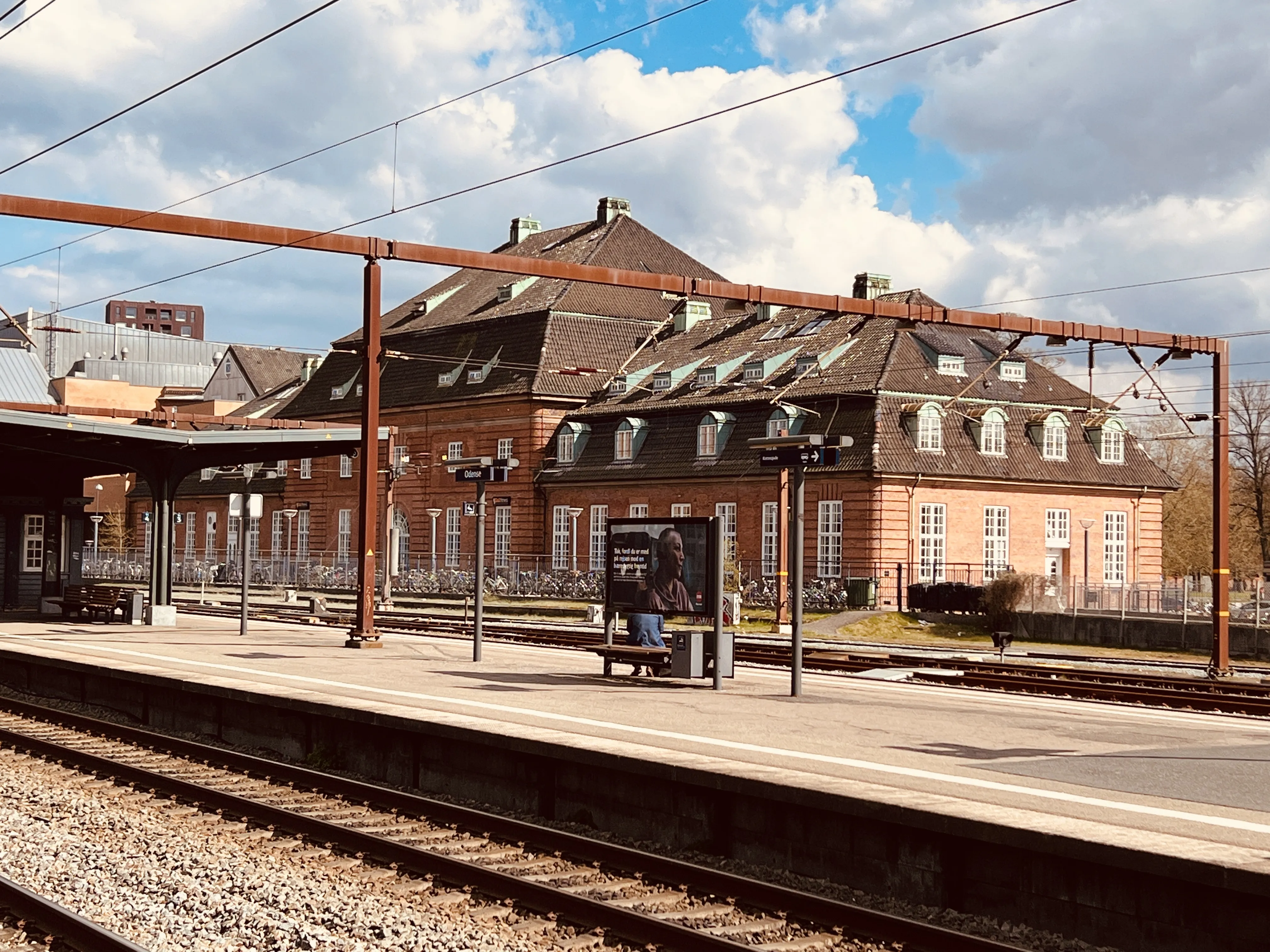Billede af Odense Banegård. Billede af Odense Banegård.