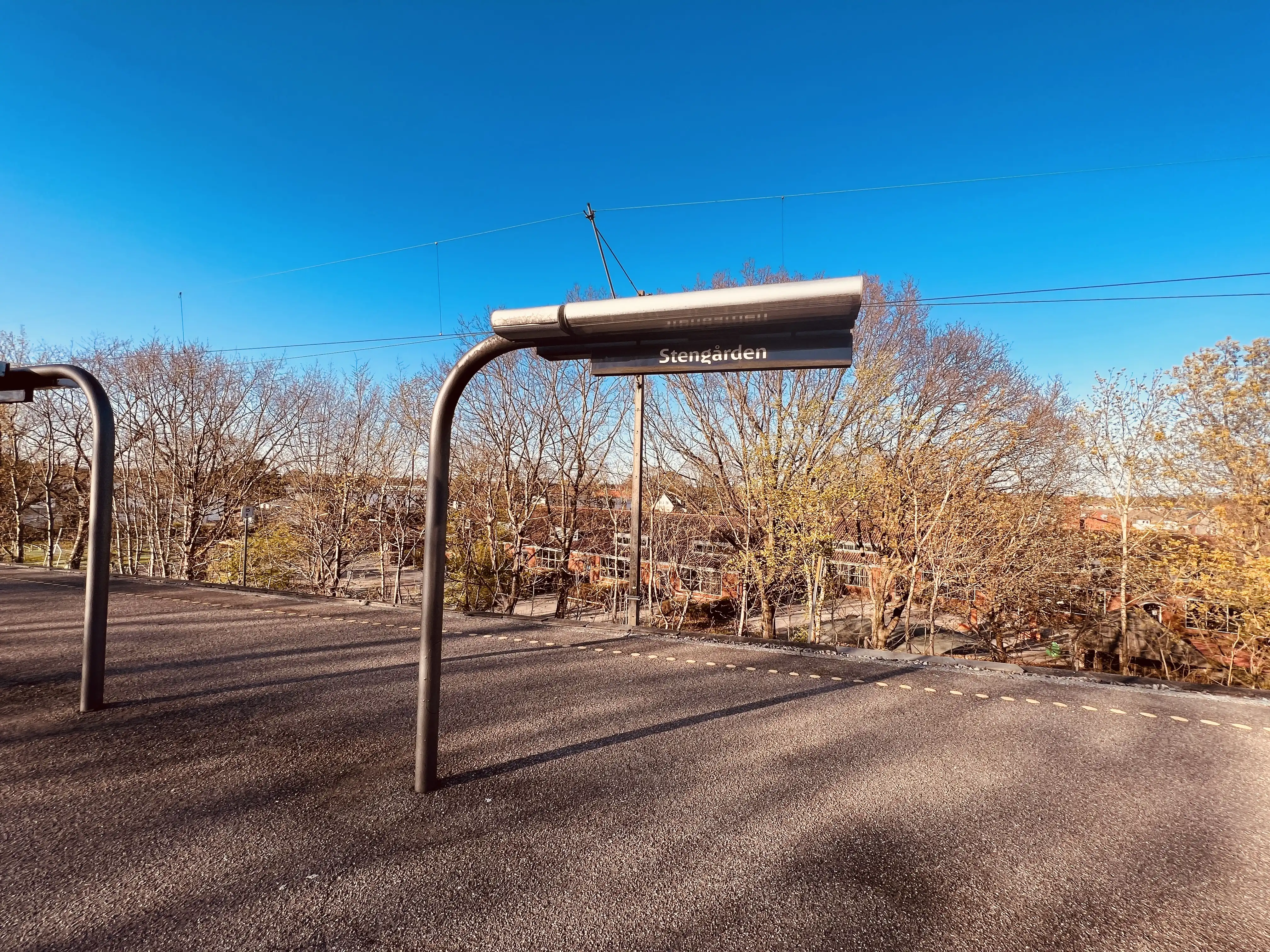 Billede af Stengården S-togstrinbræt.