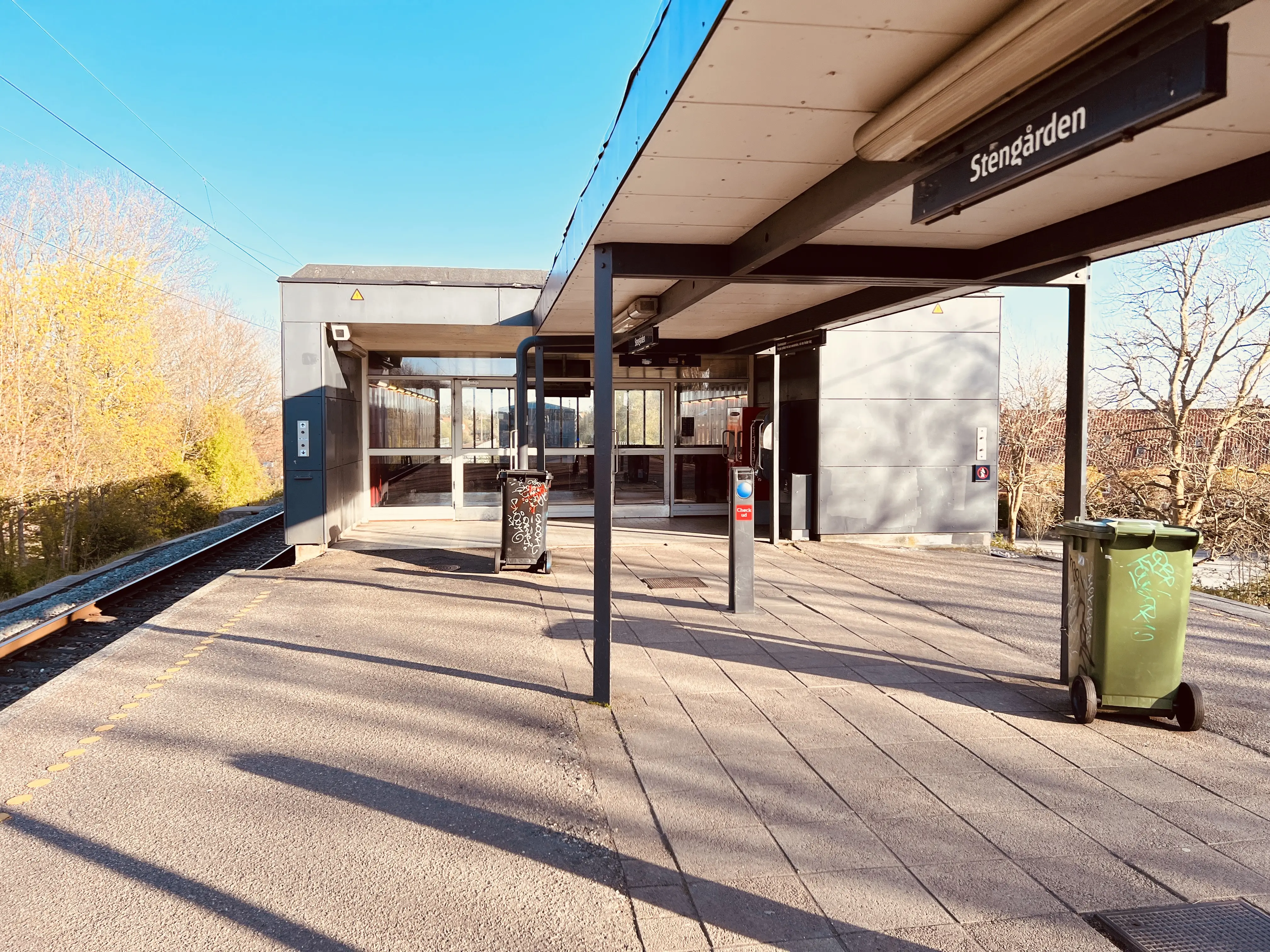 Billede af Stengården S-togstrinbræt.