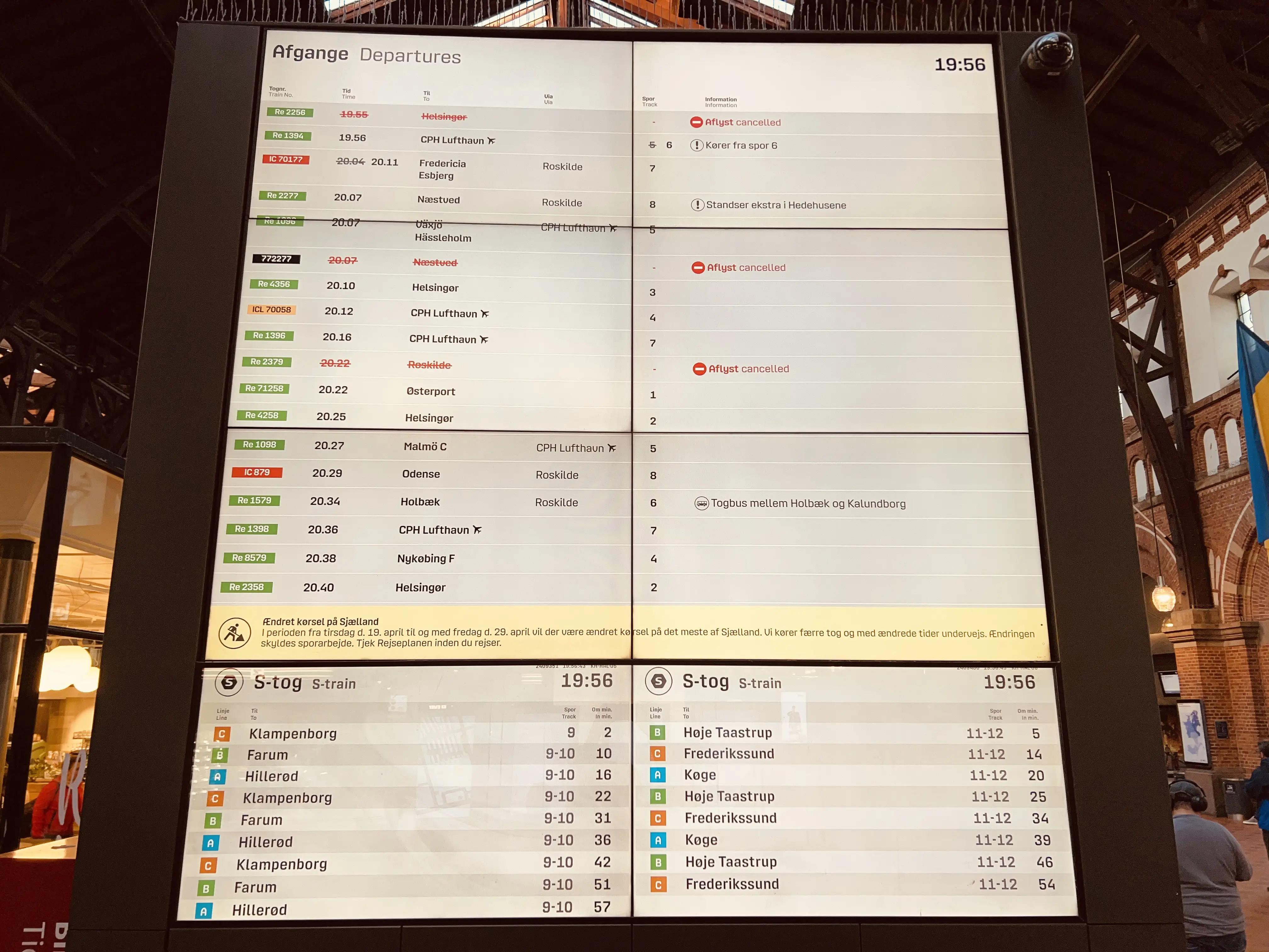 Billede af København Hovedbanegård. Billede af København Hovedbanegård.