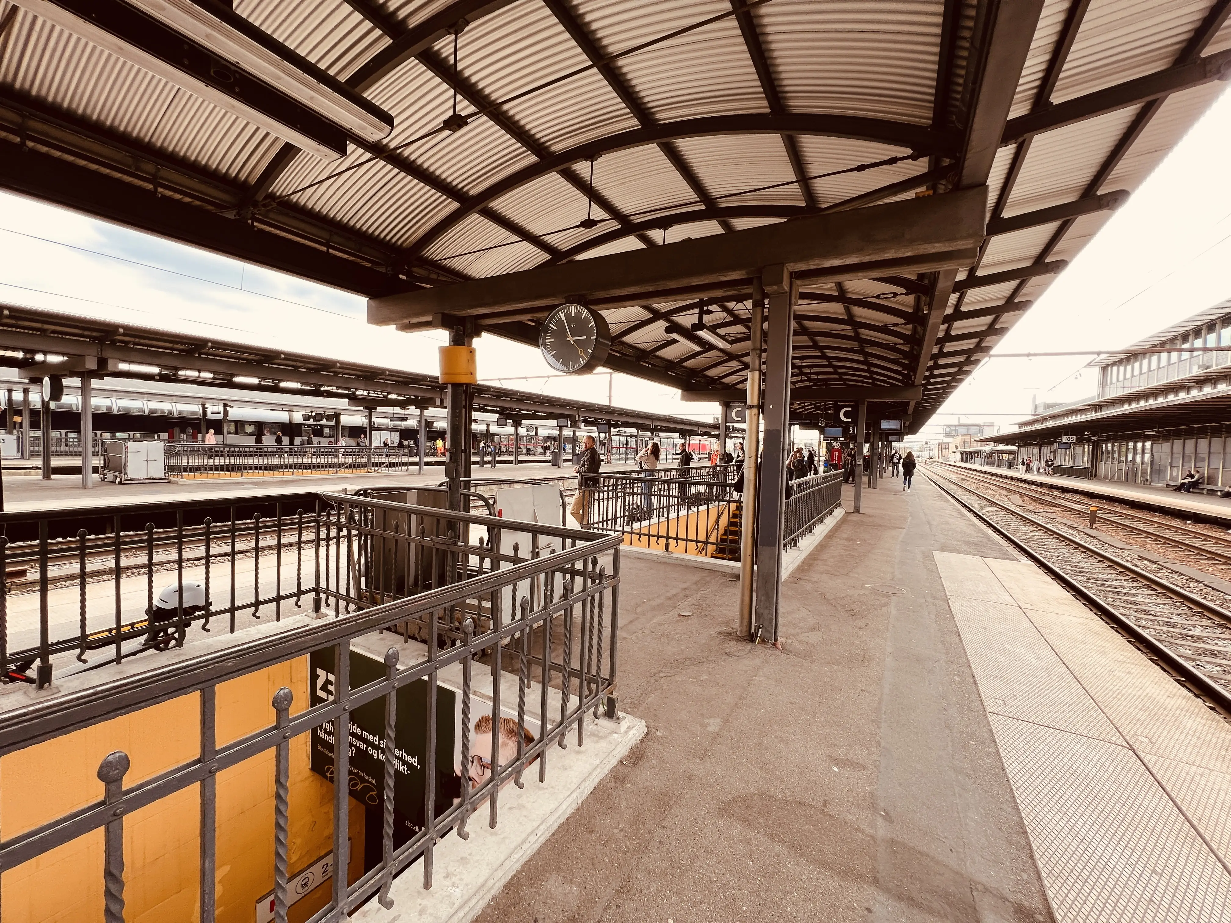 Billede af Roskilde Station.