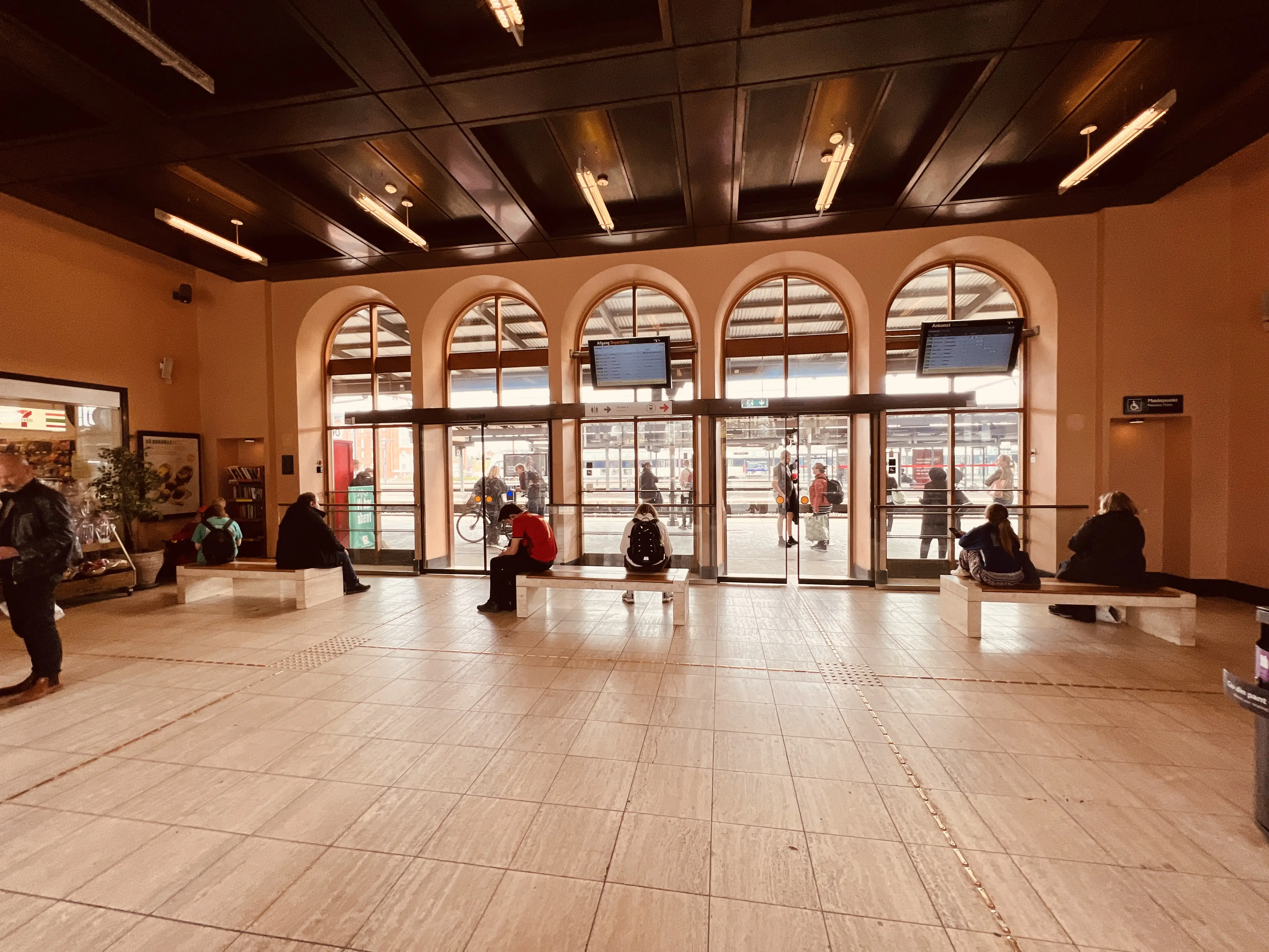 Billede af Roskilde Station.