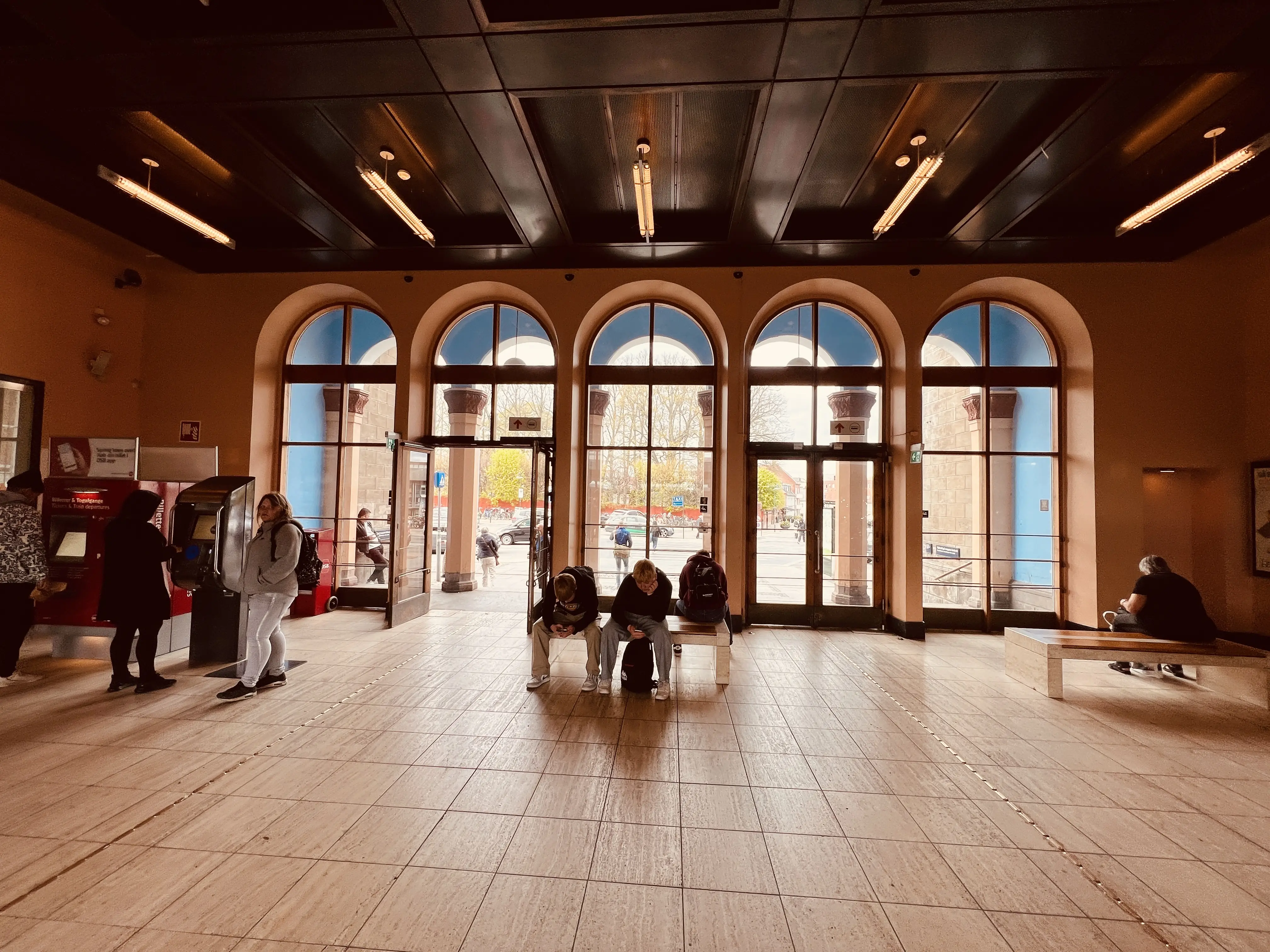 Billede af Roskilde Station.