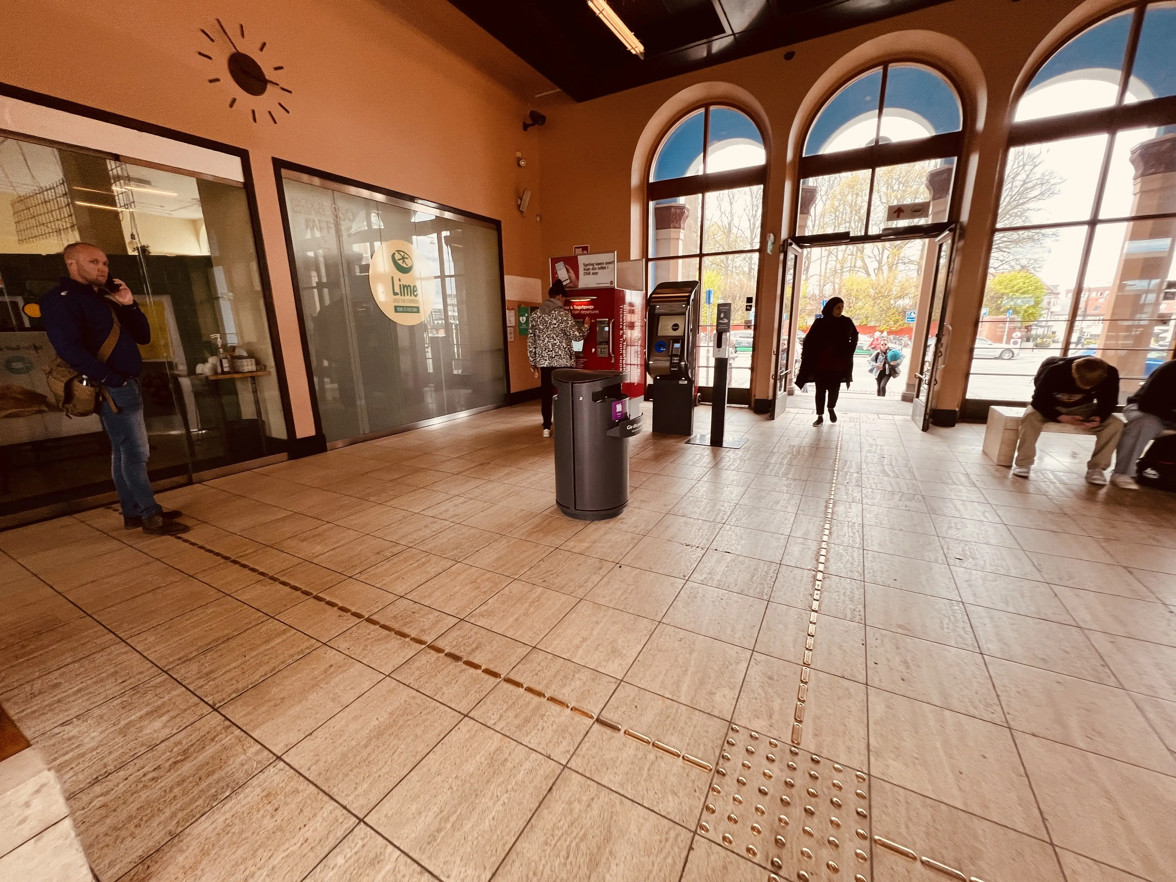 Billede af Roskilde Station.