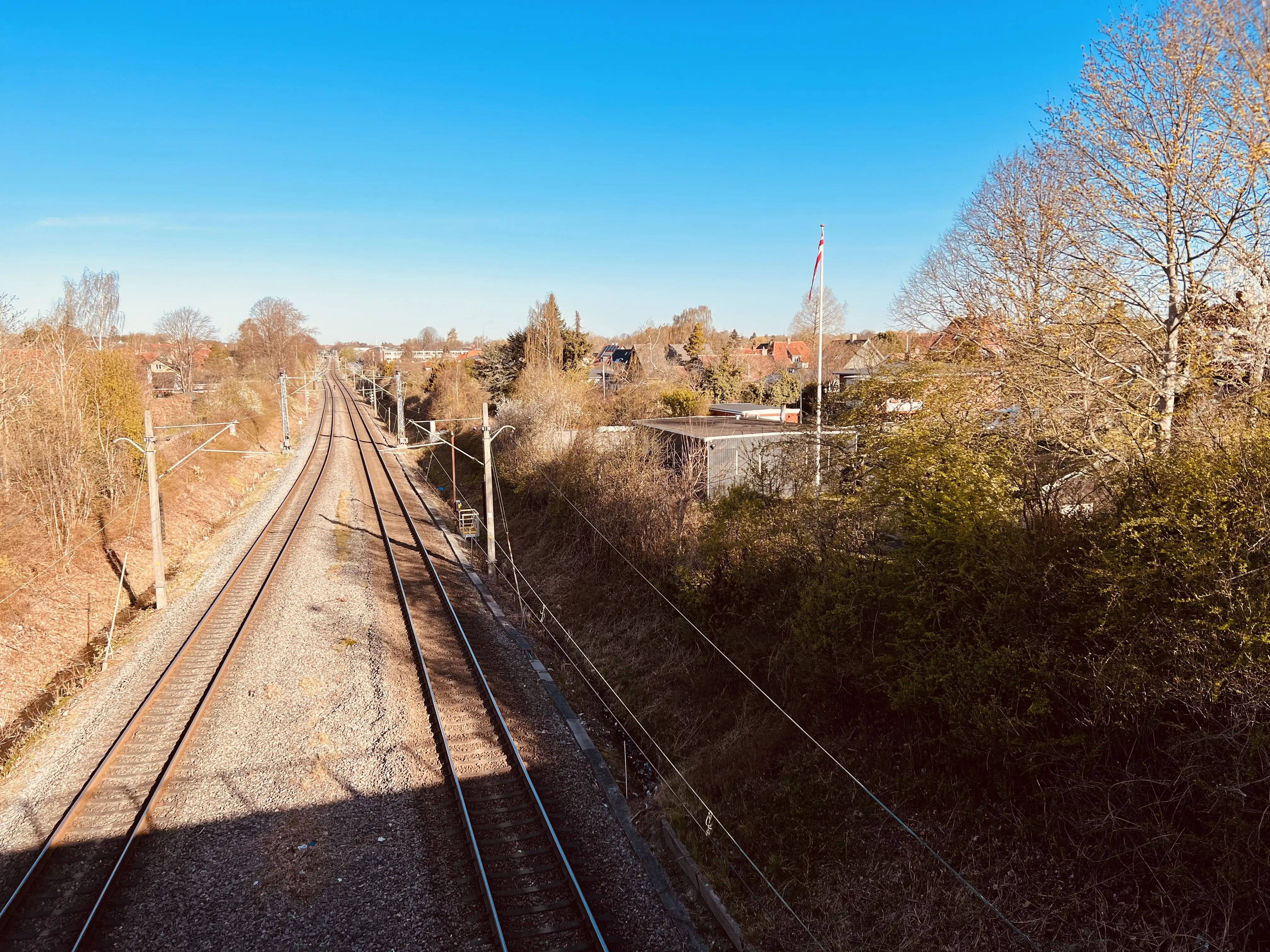 Billede af Vangede Trinbræt - Trinbræt er nedrevet, men Vangede Trinbræt har ligget her.