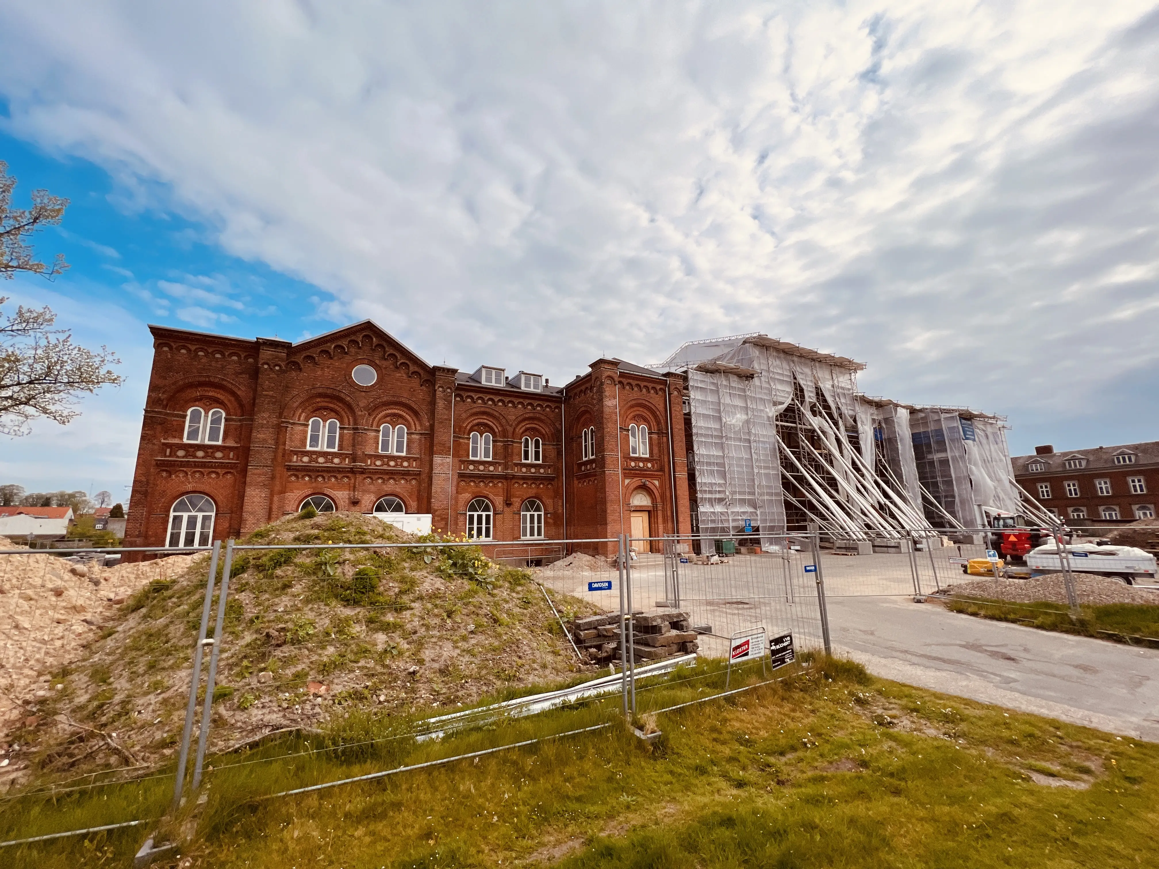 Billede af Fredericia Banegård efter branden den 28. januar 2022 kl. 02:15. Billede af Fredericia Banegård efter branden den 28. januar 2022 kl. 02:15.