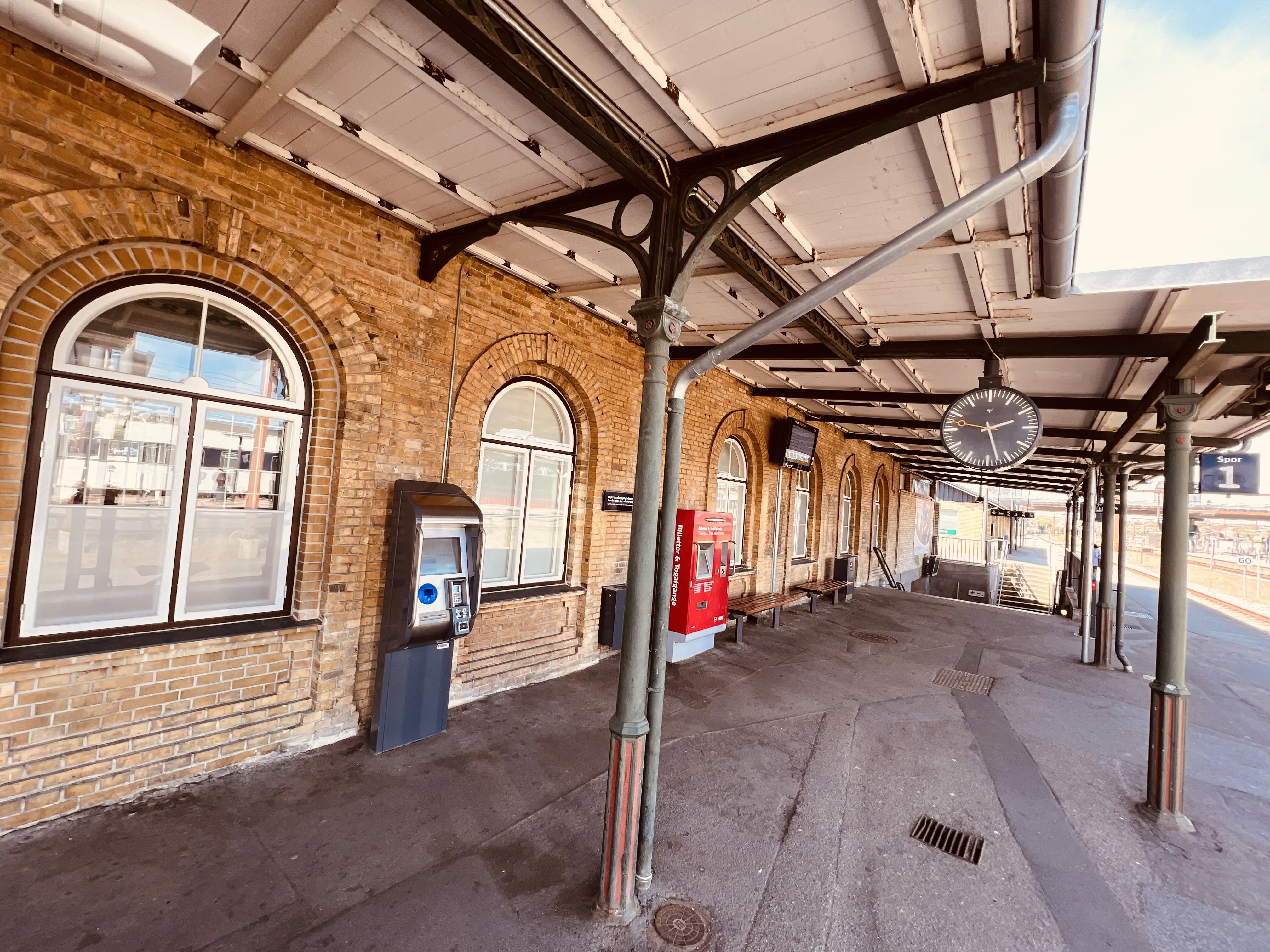 Billede af Næstved Station.