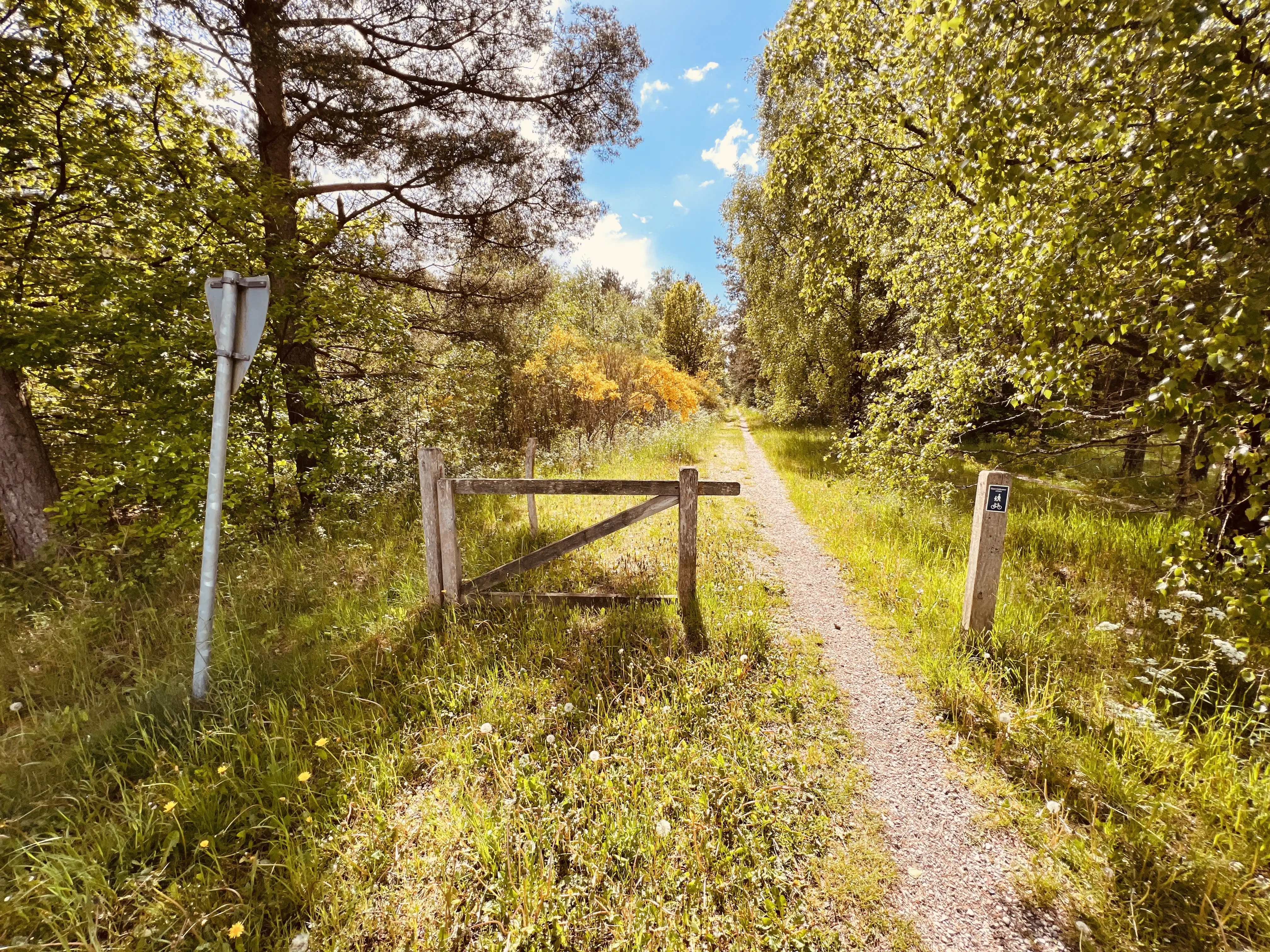 Billede af Mogenstrup Trinbræt - Trinbræt er nedrevet, men Mogenstrup Trinbræt har ligget her.