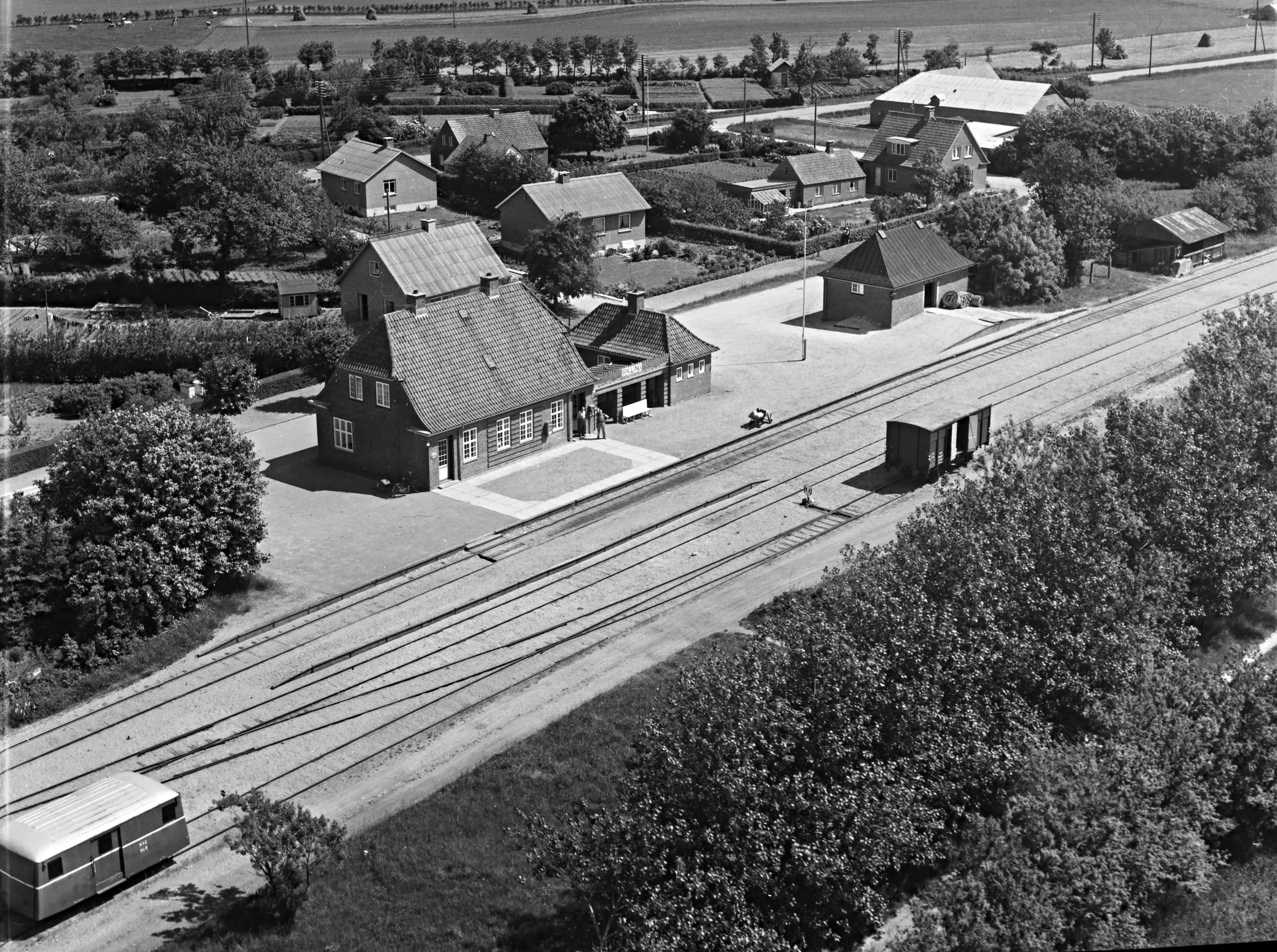 Billede af Balling Station. Billede af Balling Station.