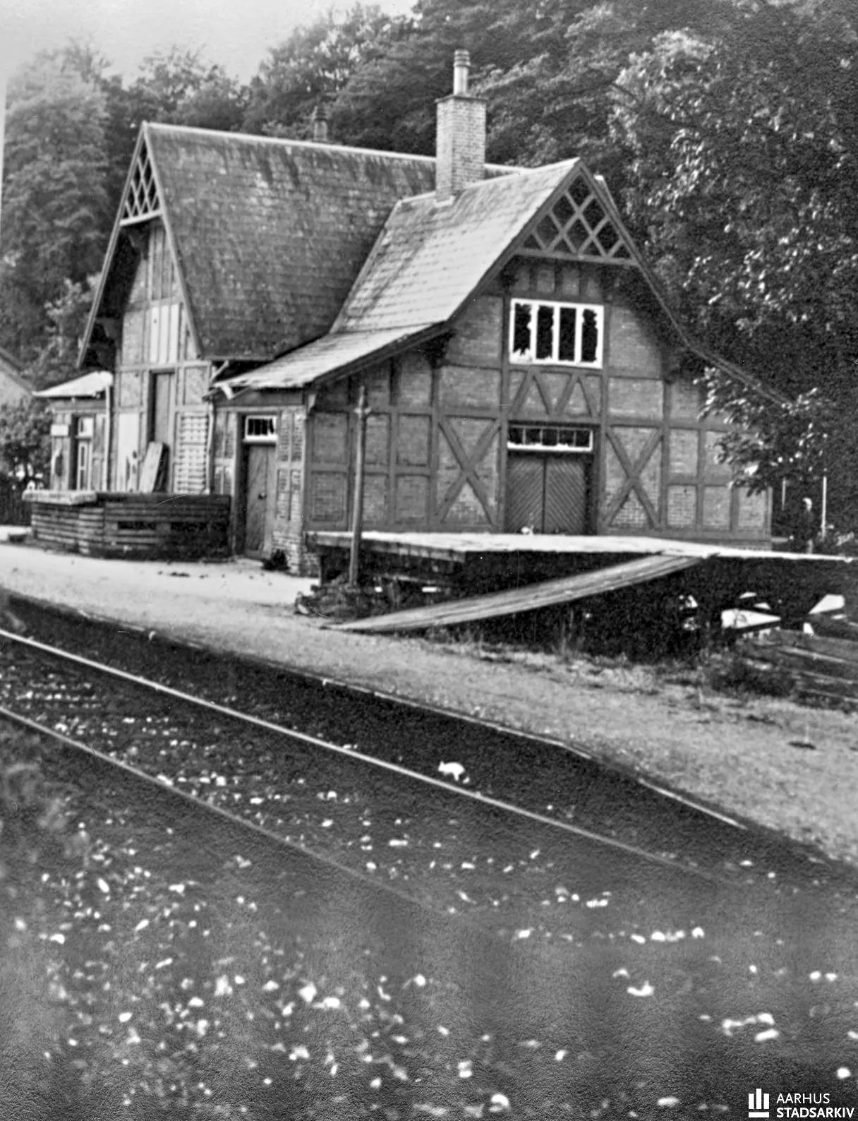 Billede af Risskov Billetsalgssted. Billede af Risskov Billetsalgssted.