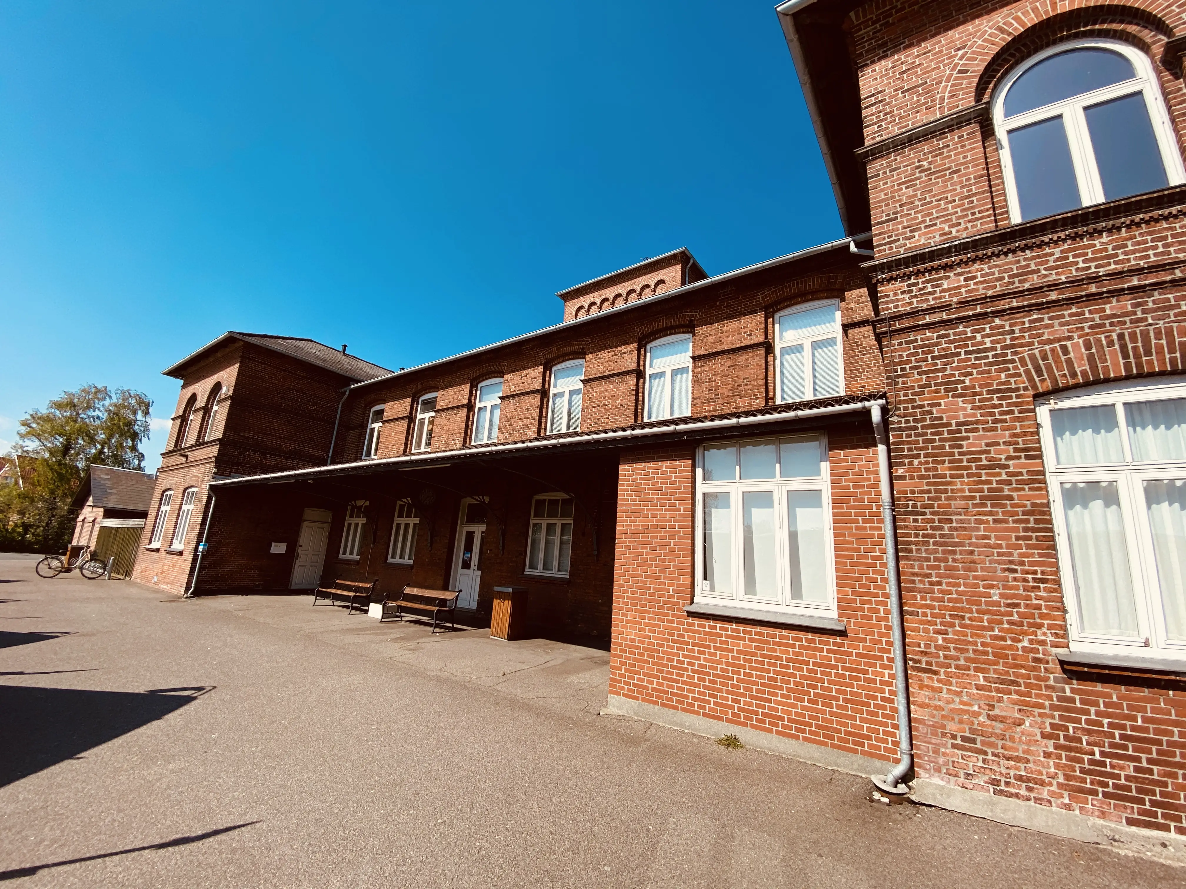 Billede af Bogense Station. Billede af Bogense Station.