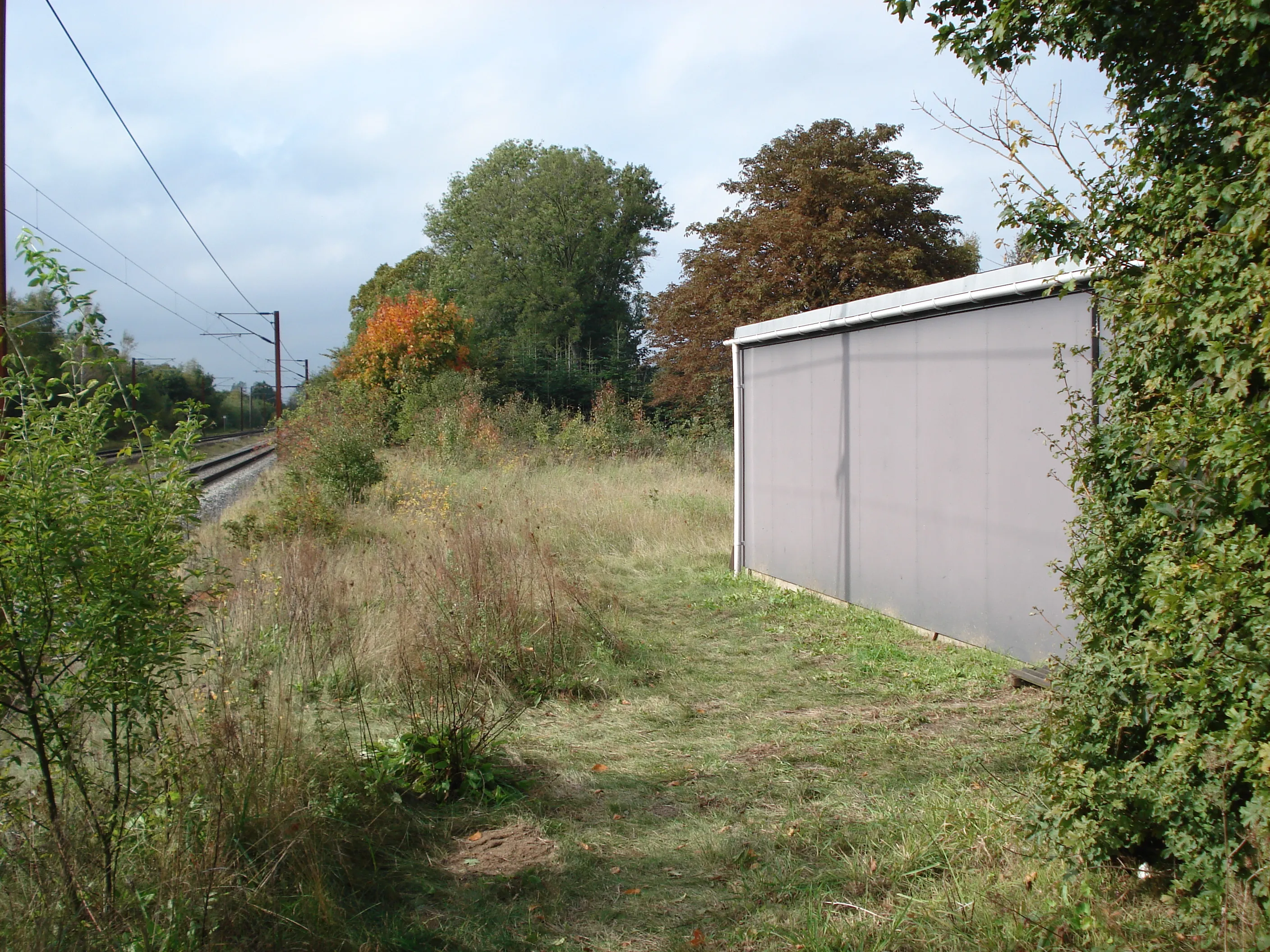 Billede af Hjulby Station - Station er nedrevet, men Hjulby Station har ligget her. Billede af Hjulby Station - Station er nedrevet, men Hjulby Station har ligget her.