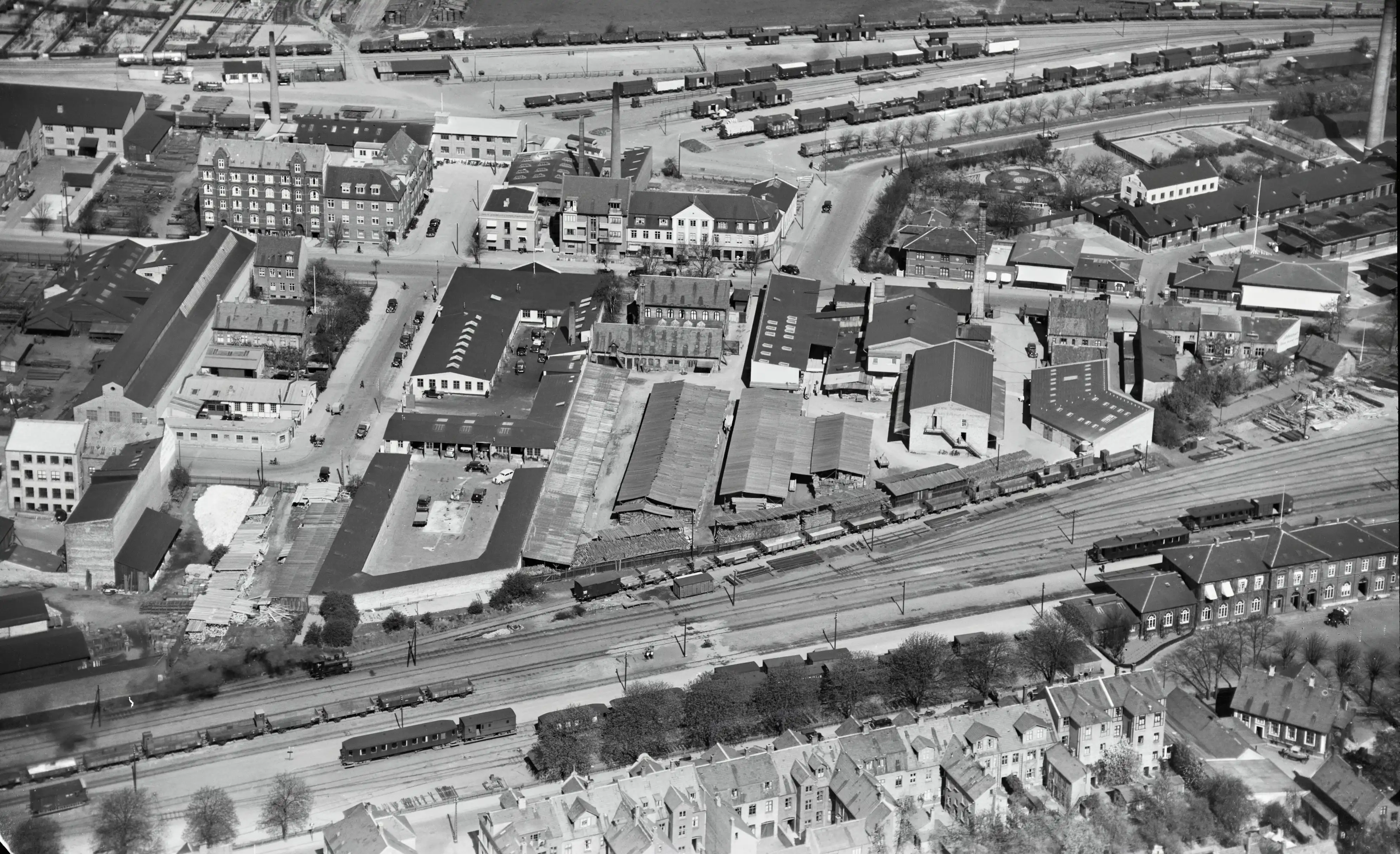 Billede af Odense Sydbanegård. Billede af Odense Sydbanegård.