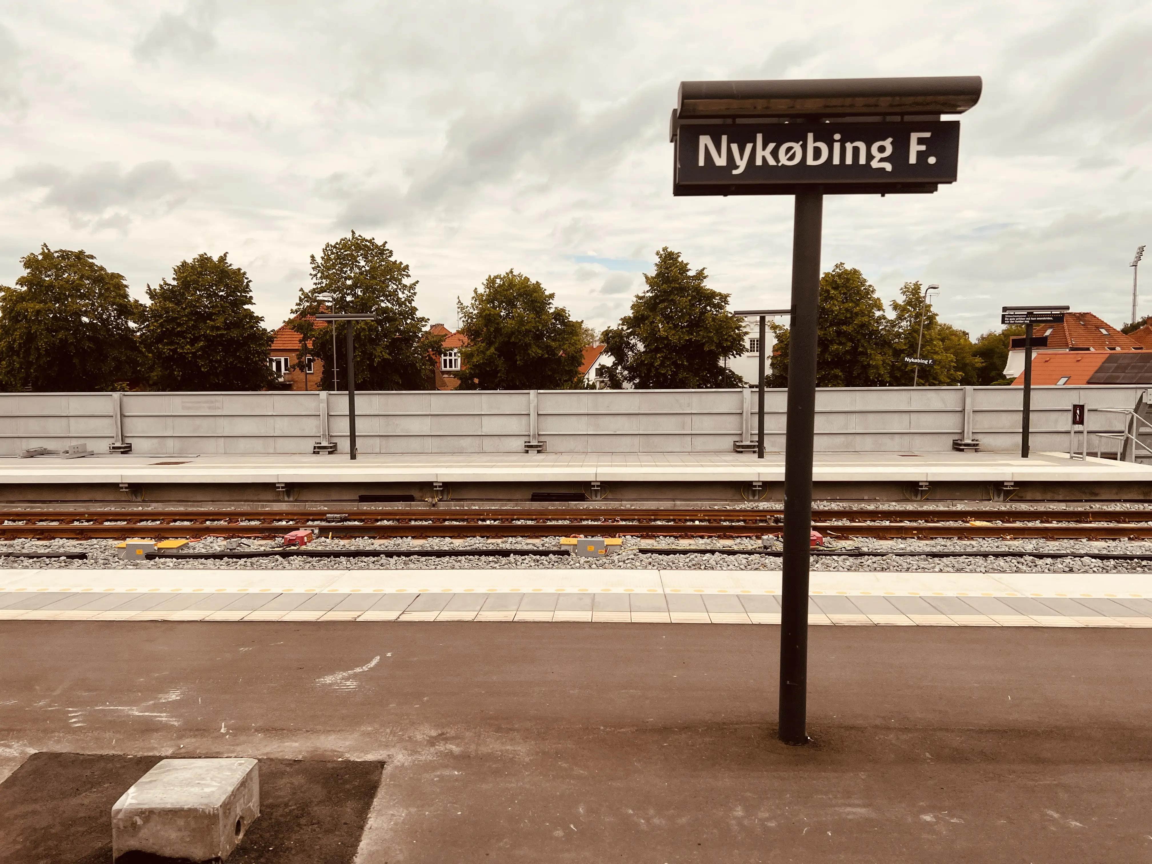 Billede af Nykøbing Falster Station. Billede af Nykøbing Falster Station.