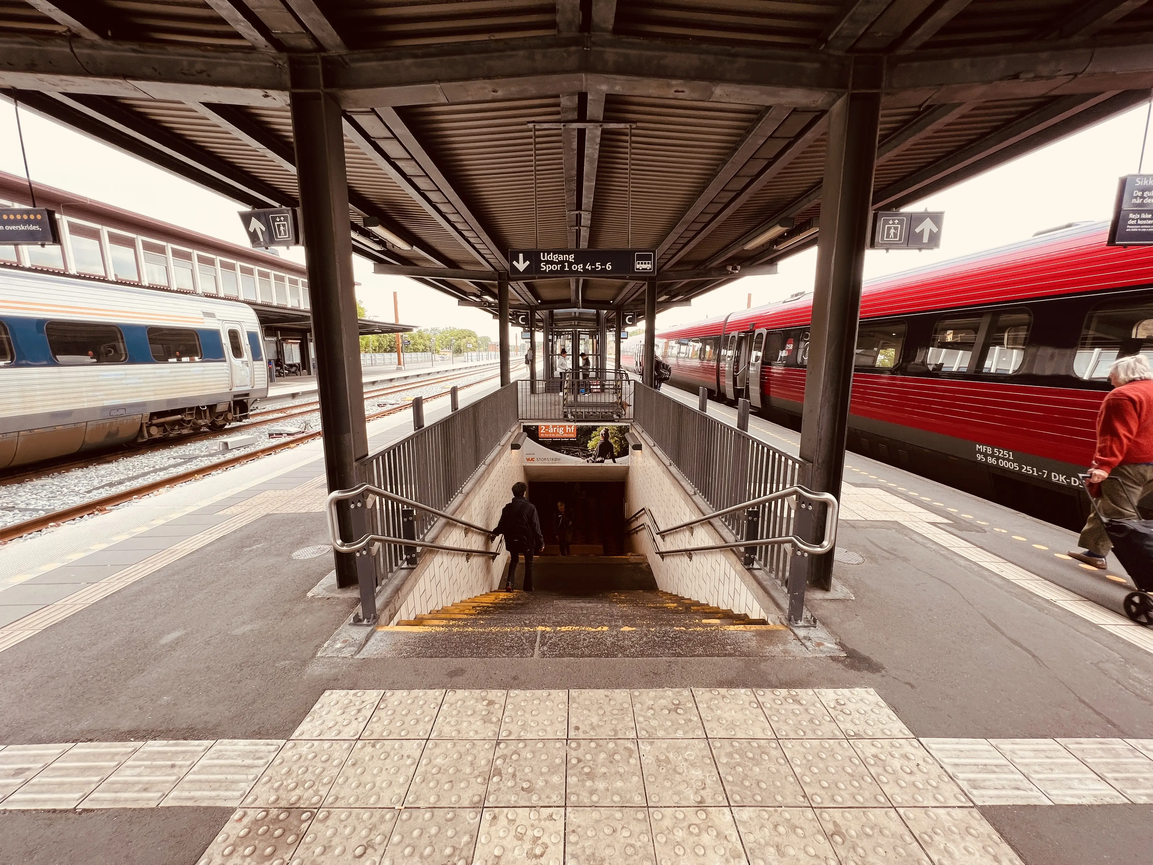 Billede af Nykøbing Falster Station. Billede af Nykøbing Falster Station.