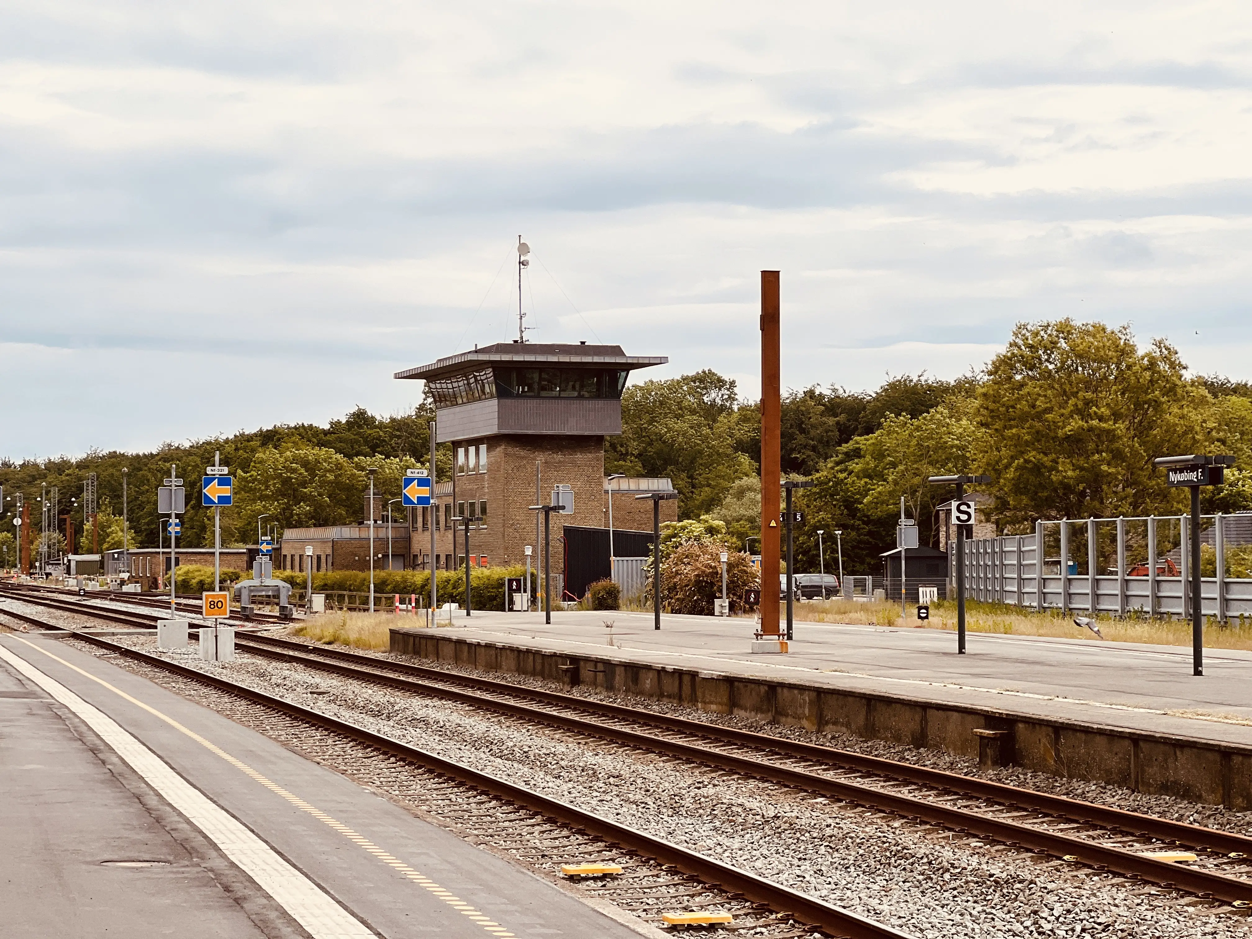 Billede af Nykøbing Falster Stations kommandopost. Billede af Nykøbing Falster Stations kommandopost.