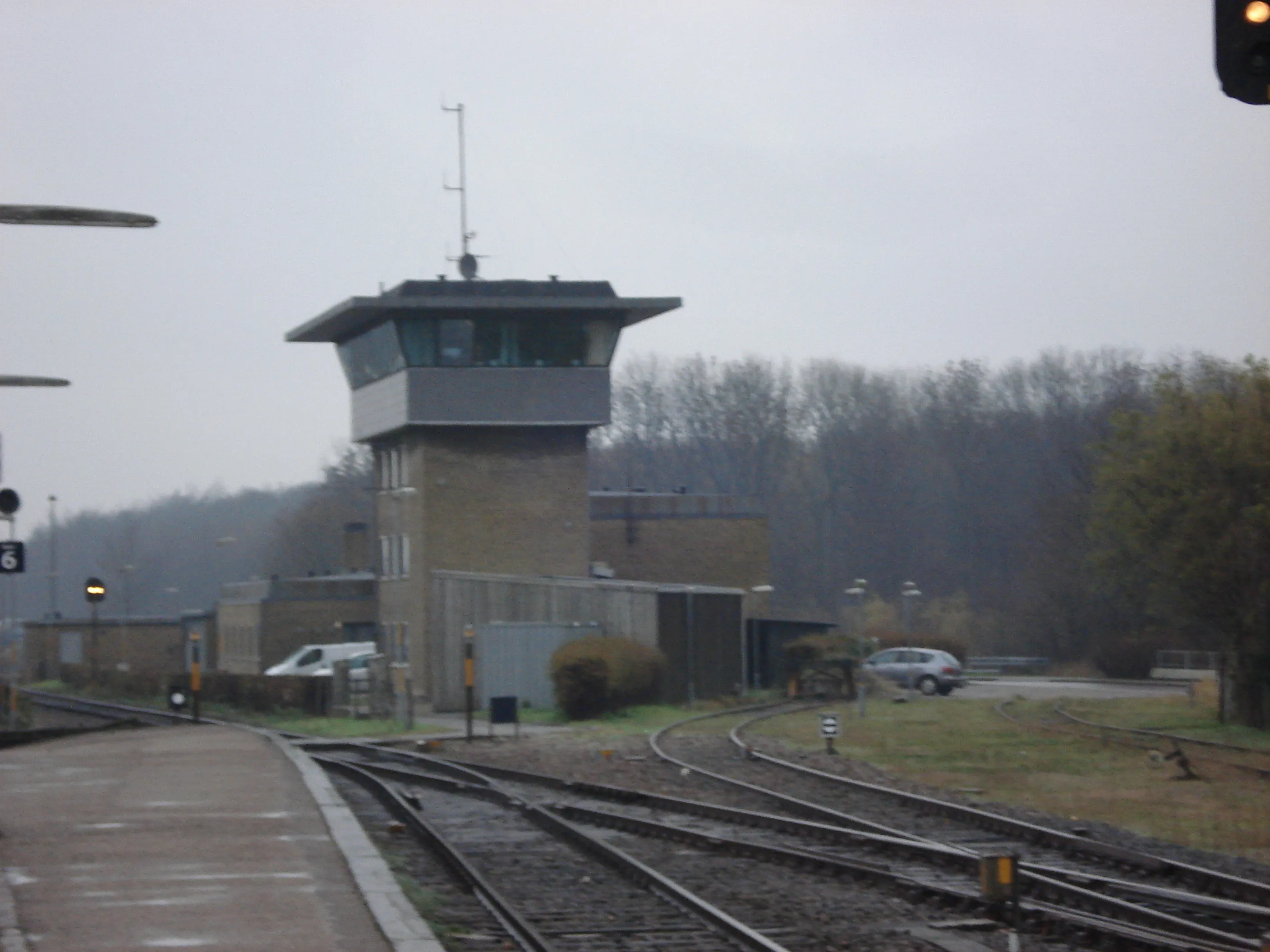 Billede af Nykøbing Falster Stations kommandopost. Billede af Nykøbing Falster Stations kommandopost.
