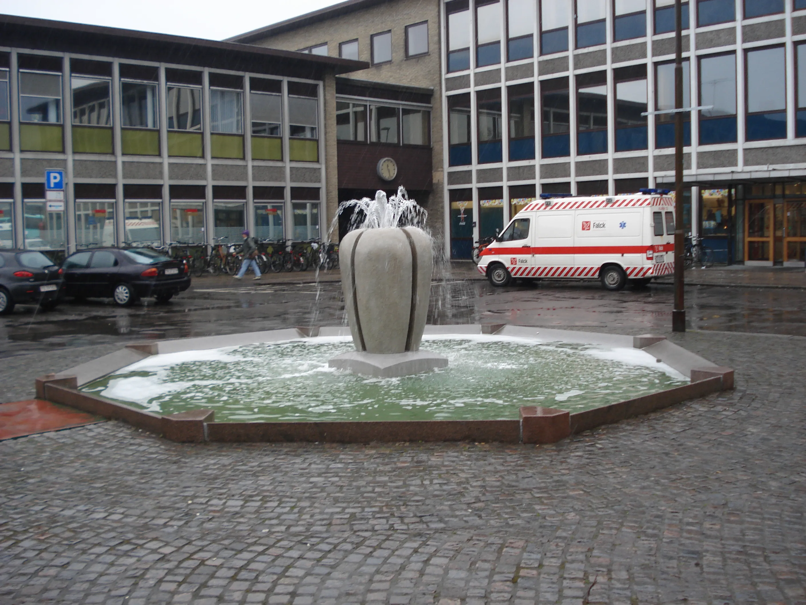 Billede af Nykøbing Falster Station. Billede af Nykøbing Falster Station.