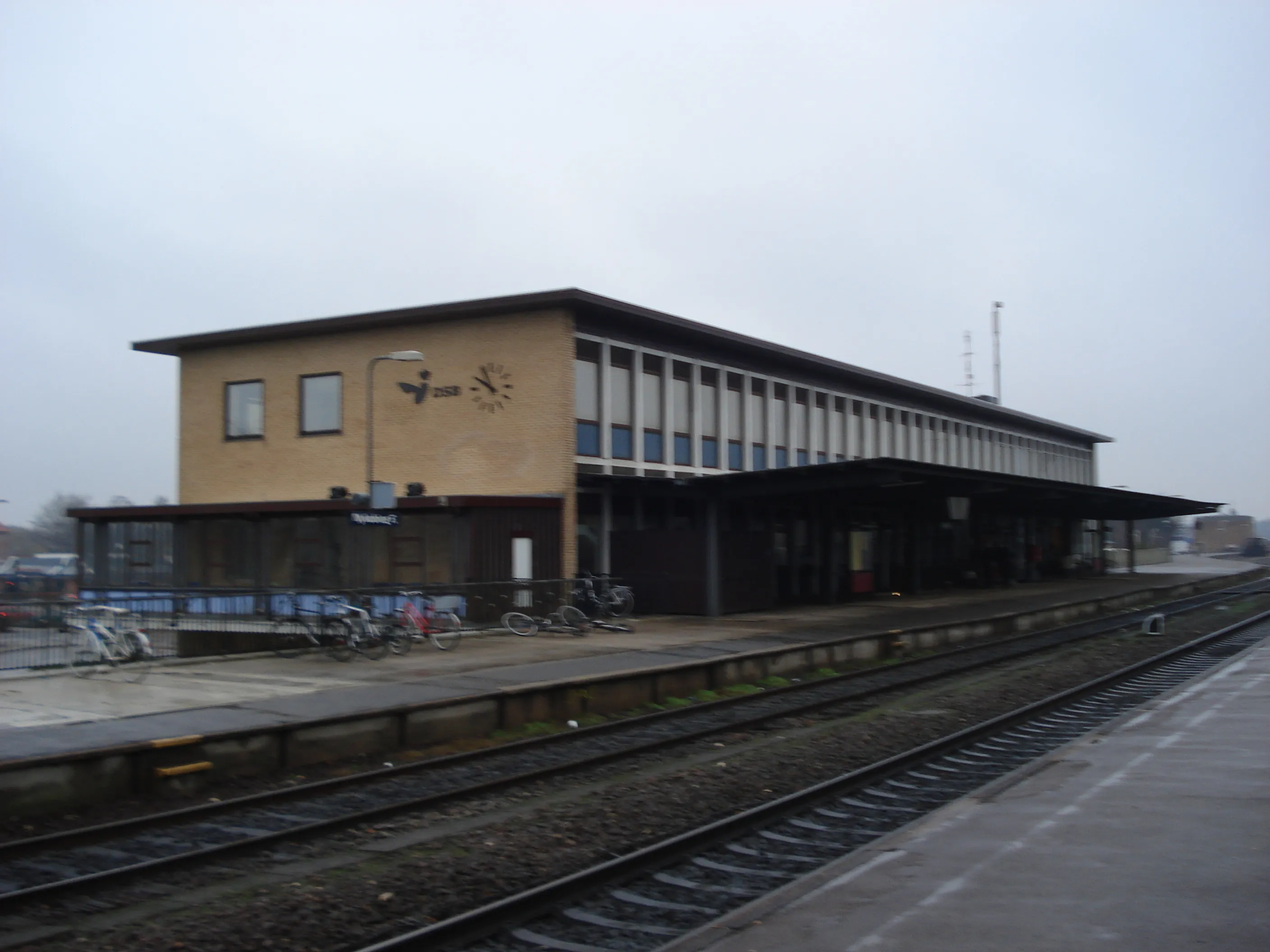 Billede af Nykøbing Falster Station. Billede af Nykøbing Falster Station.