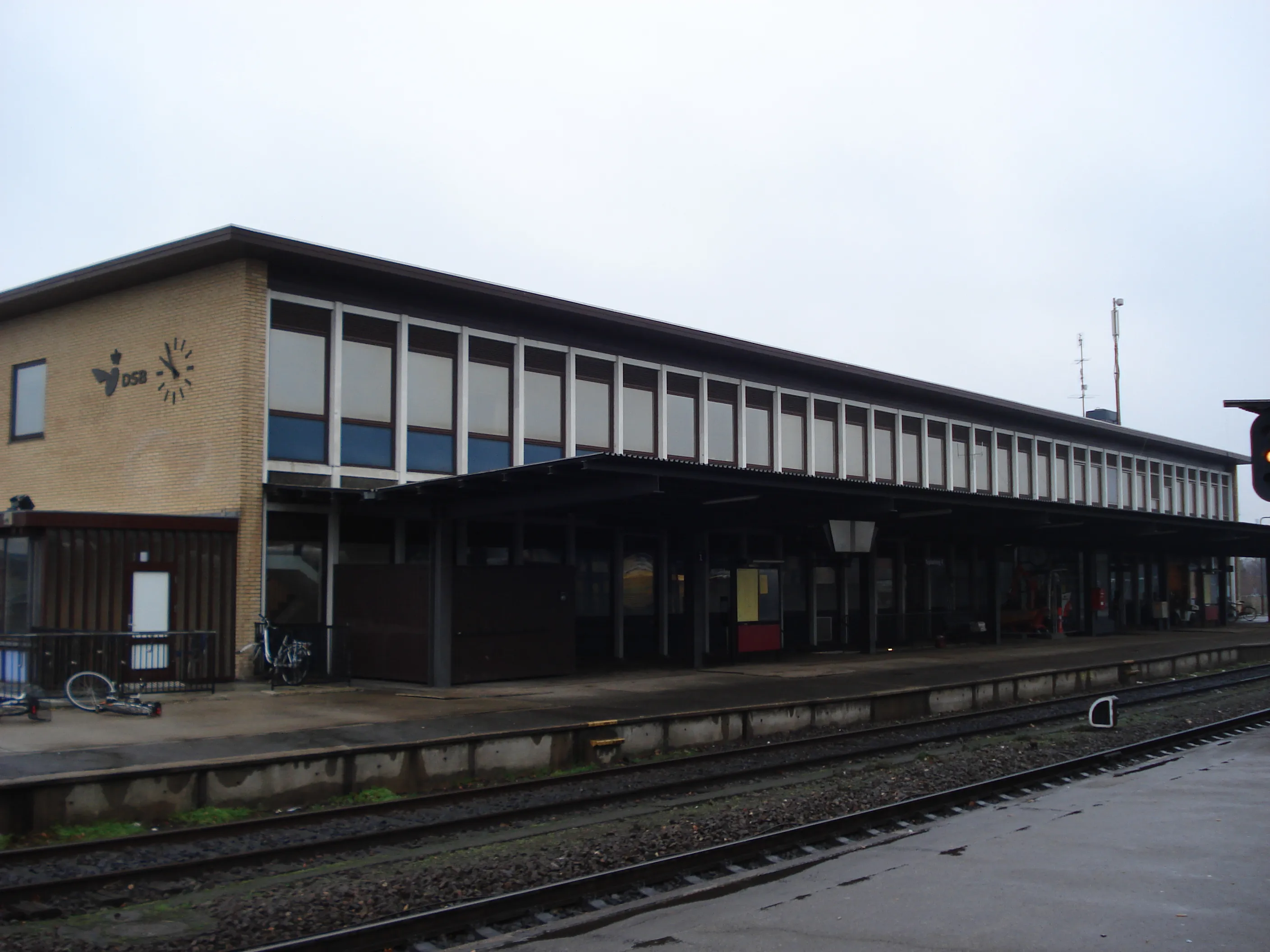 Billede af Nykøbing Falster Station. Billede af Nykøbing Falster Station.