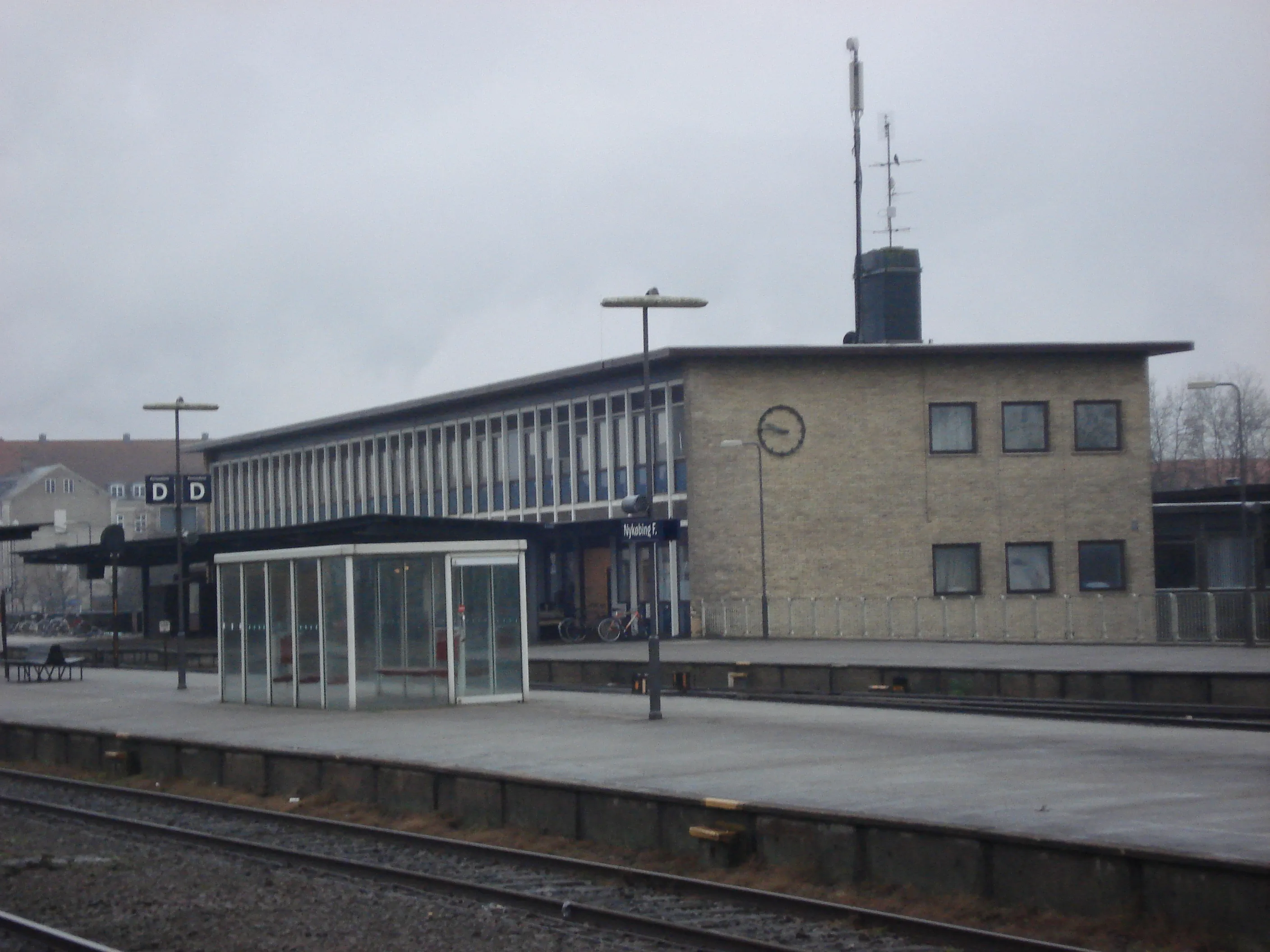 Billede af Nykøbing Falster Station. Billede af Nykøbing Falster Station.